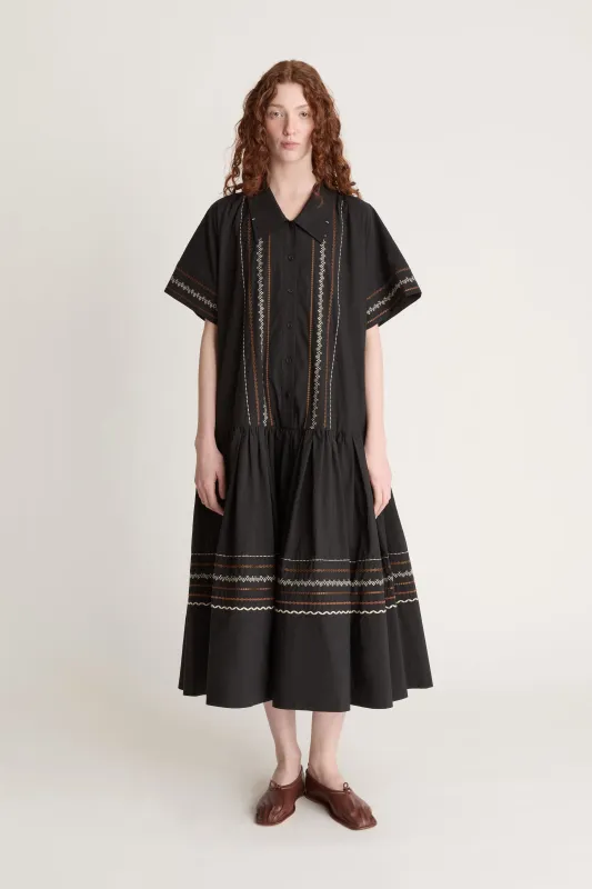 Broderie Dress made by Lee Mathews