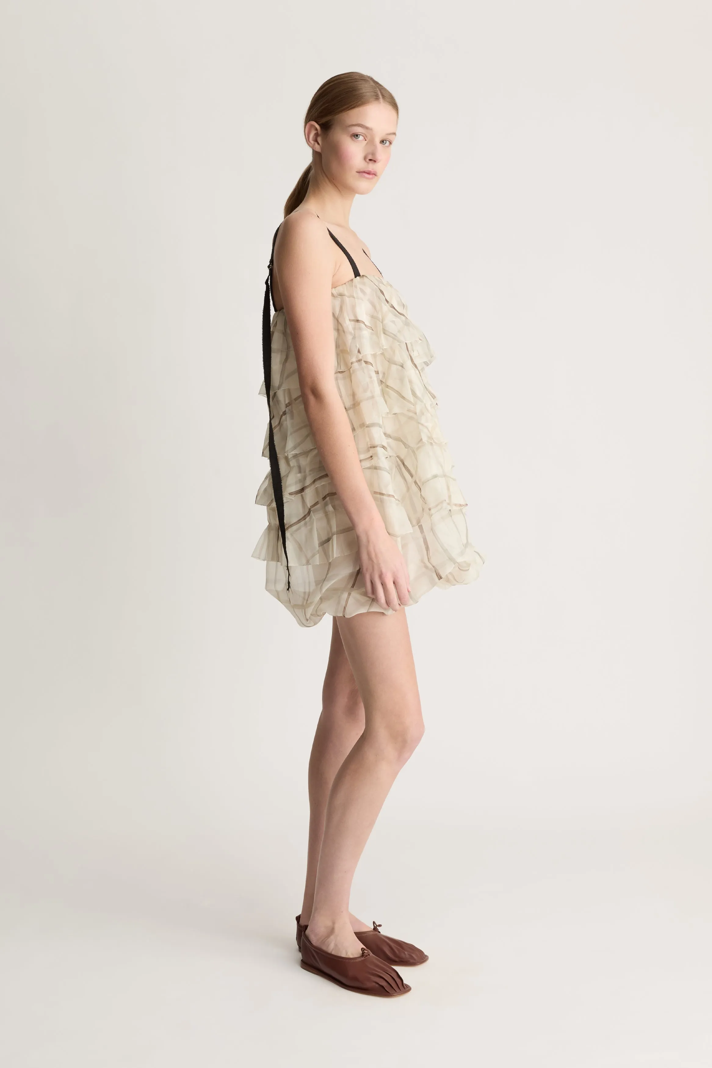 Tia Ruffle Dress sold by Lee Mathews product image thumbnail 3