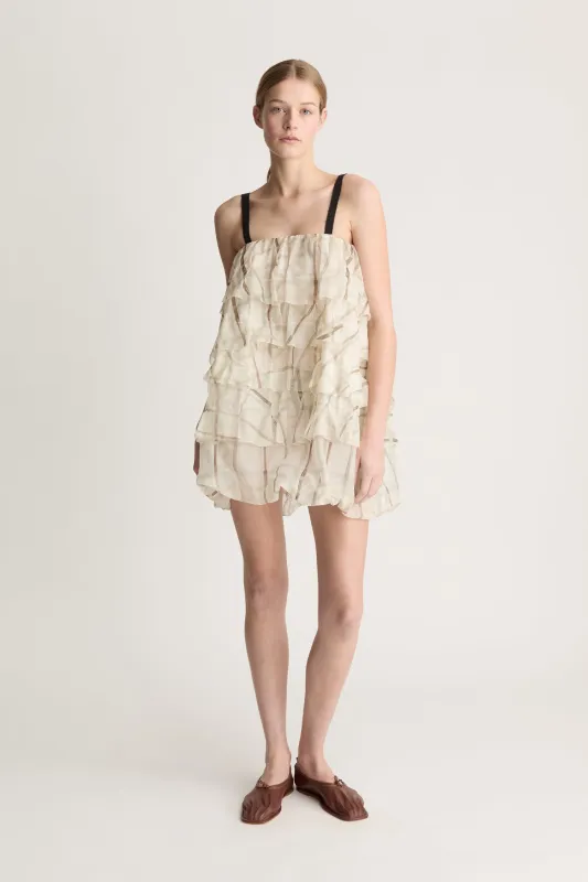 Tia Ruffle Dress made by Lee Mathews