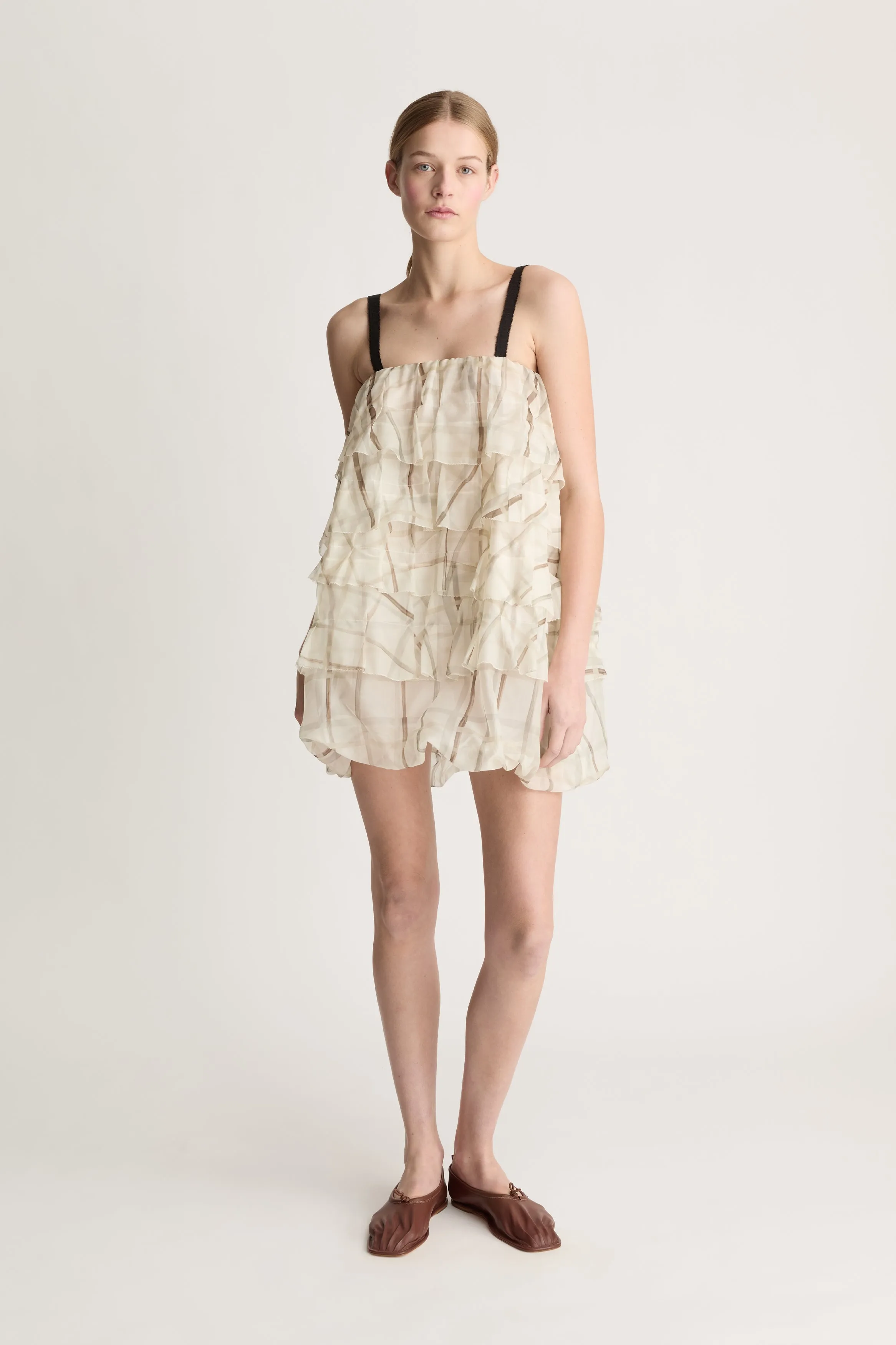 Tia Ruffle Dress sold by Lee Mathews