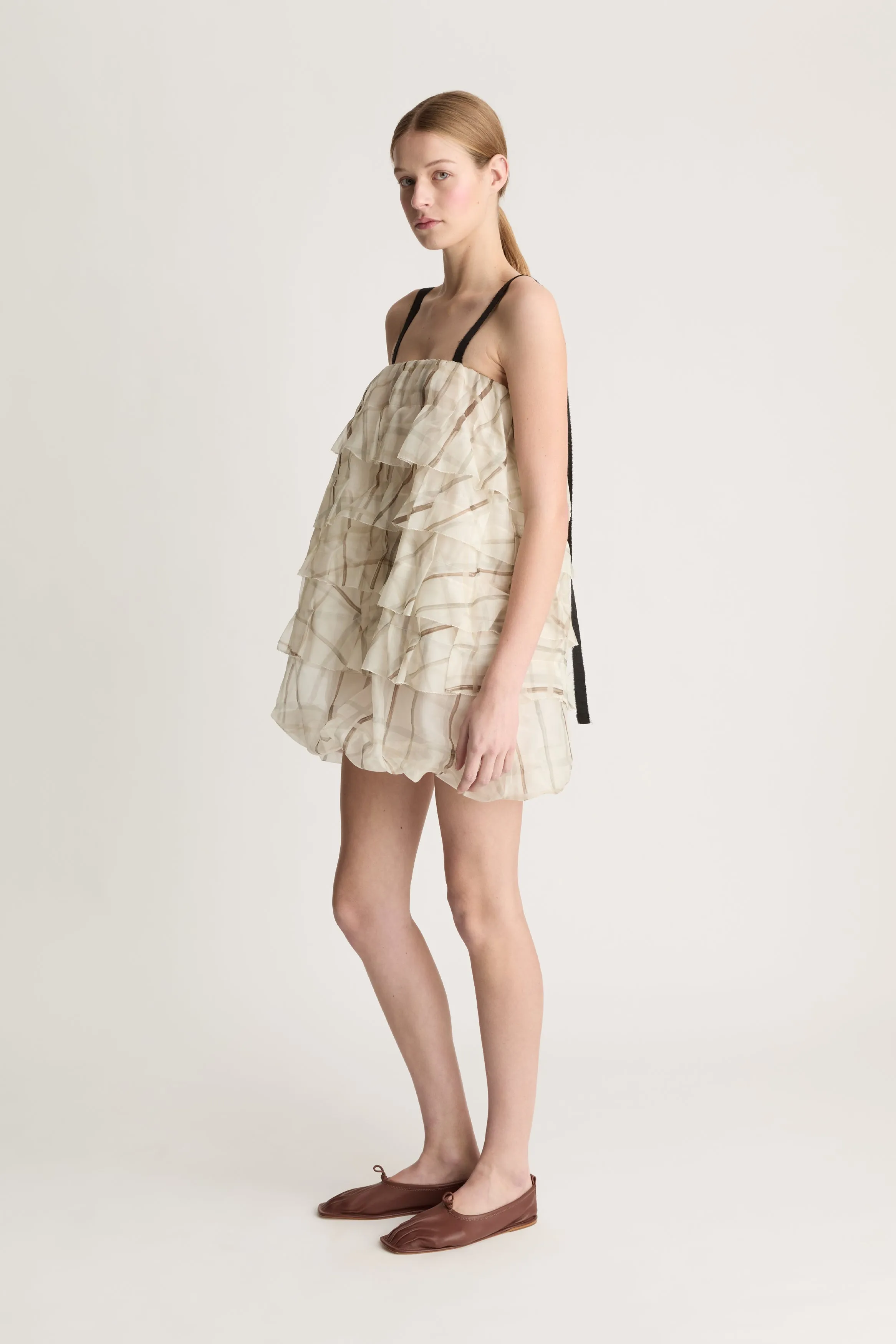 Tia Ruffle Dress sold by Lee Mathews product image thumbnail 4