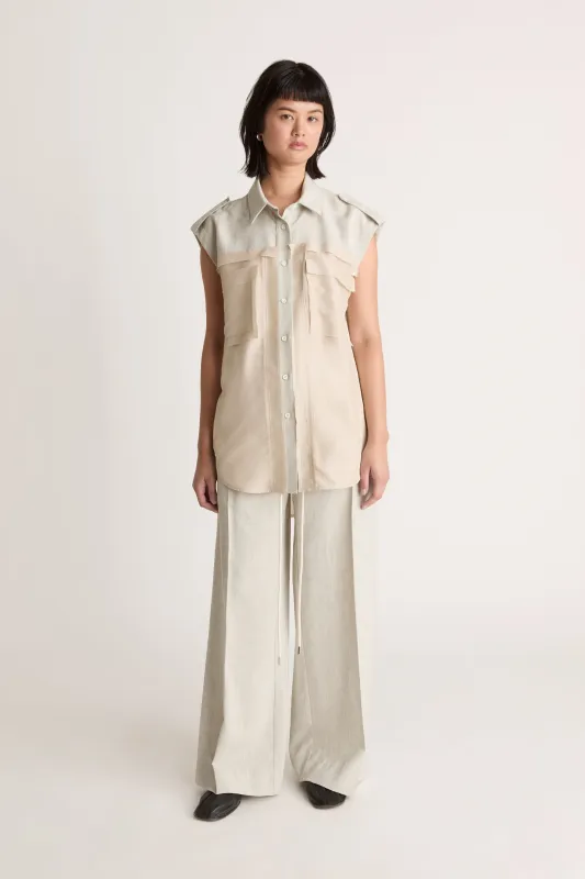 Marina Sleeveless Shirt made by Lee Mathews