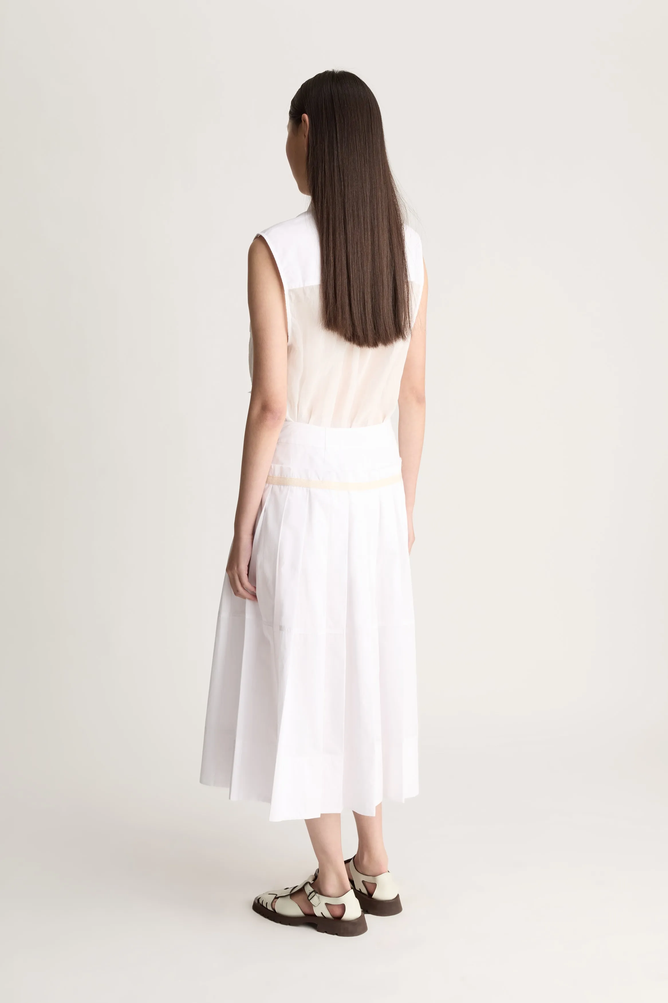 Charlotte Pleat Skirt sold by Lee Mathews product image thumbnail 4