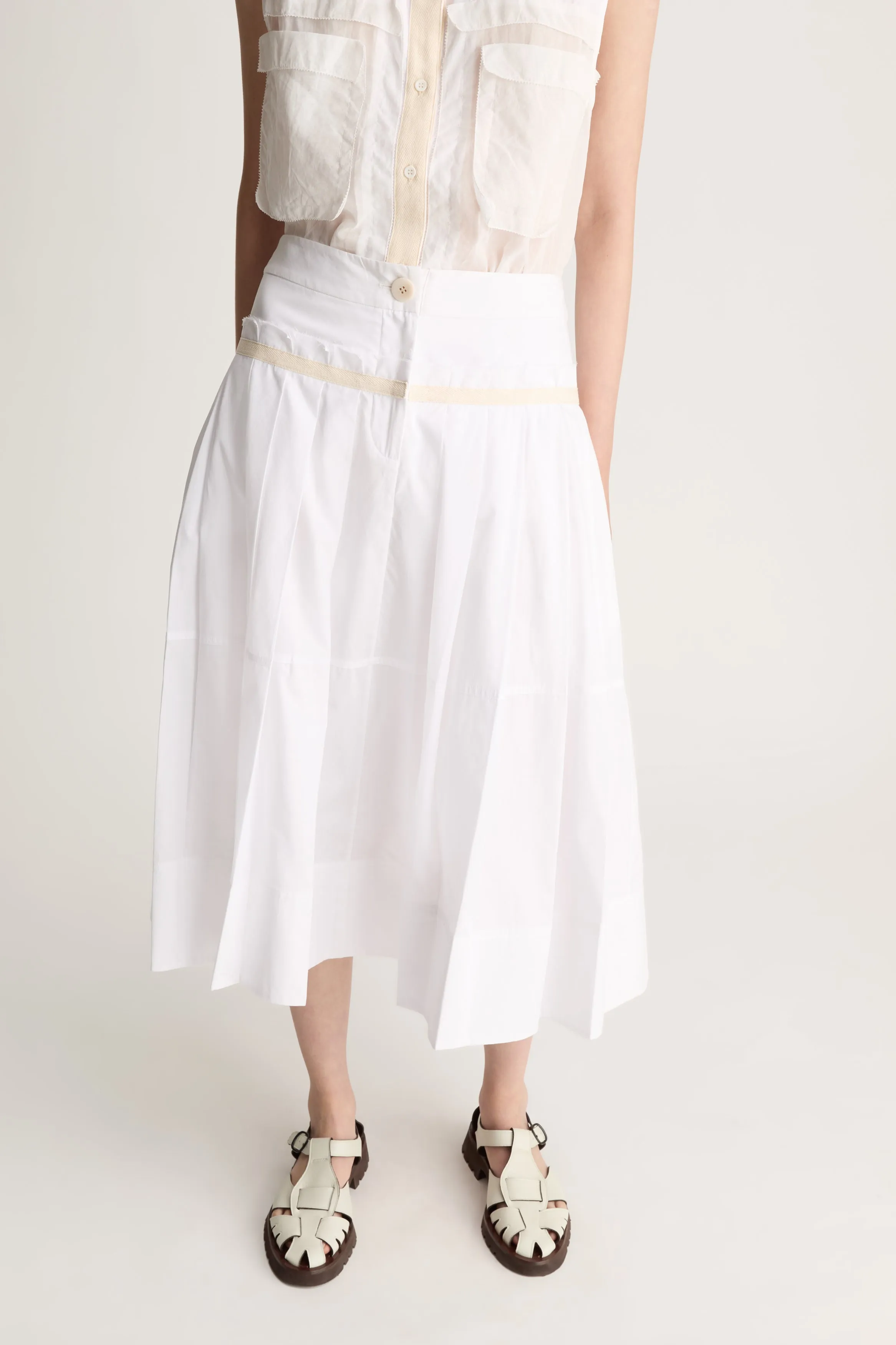 Charlotte Pleat Skirt sold by Lee Mathews product image thumbnail 2