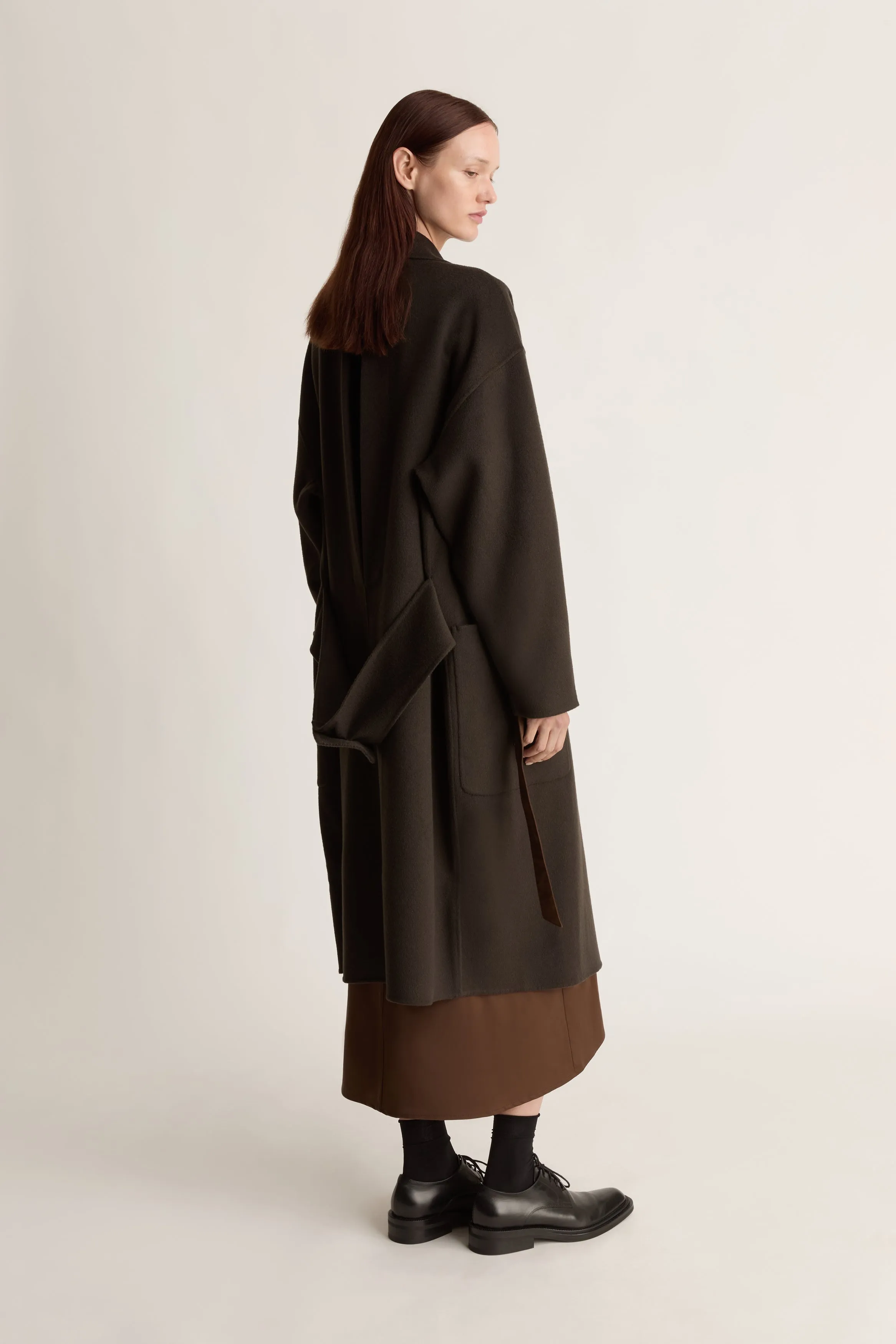 Florentine Cocoon Coat sold by Lee Mathews product image thumbnail 5