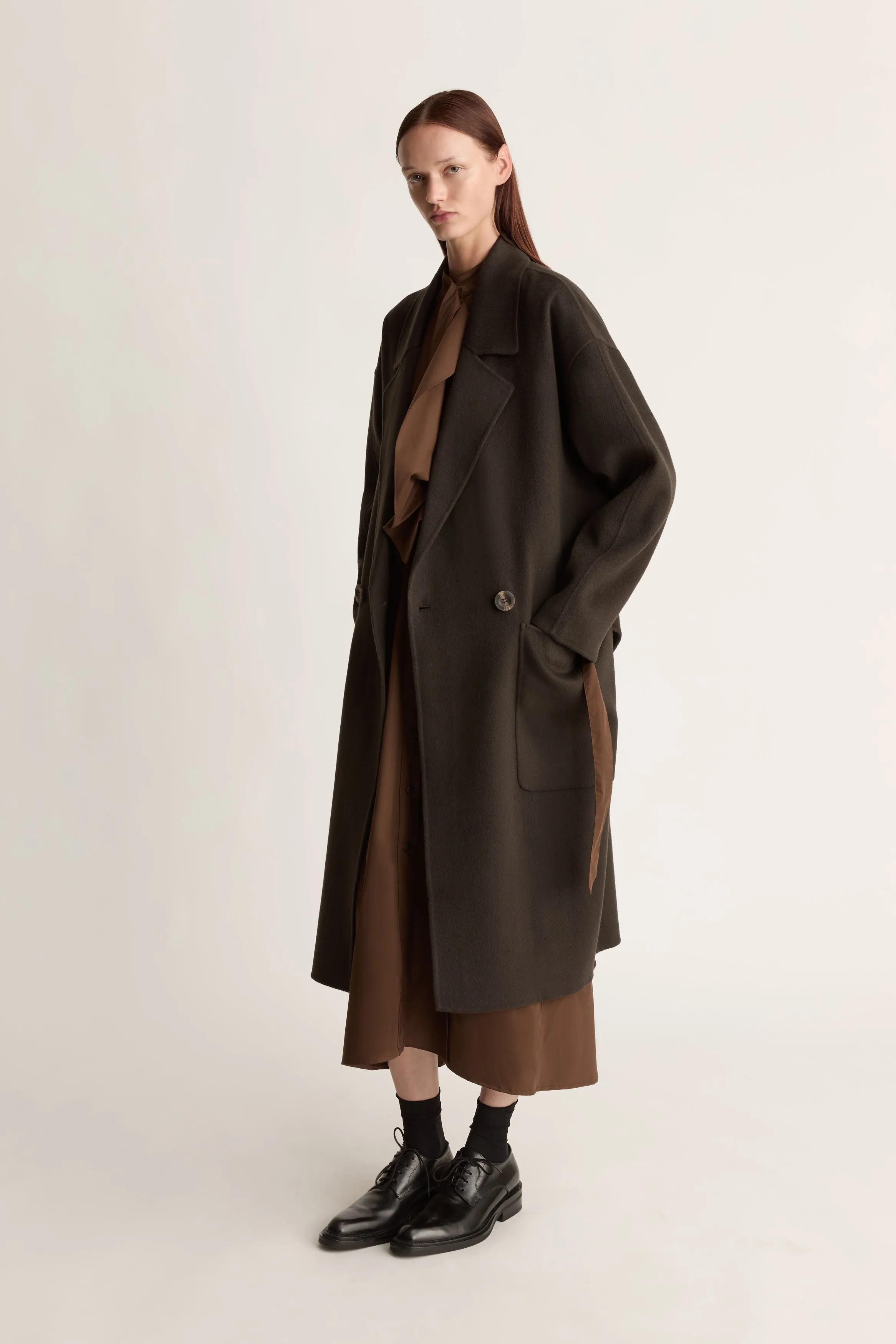 Florentine Cocoon Coat sold by Lee Mathews product image thumbnail 3