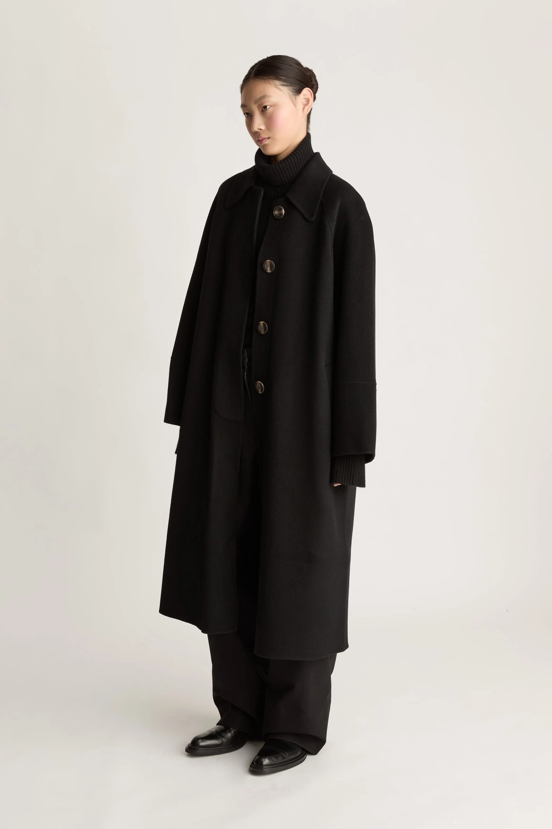 Florentine Cashmere Car Coat sold by Lee Mathews product image thumbnail 4