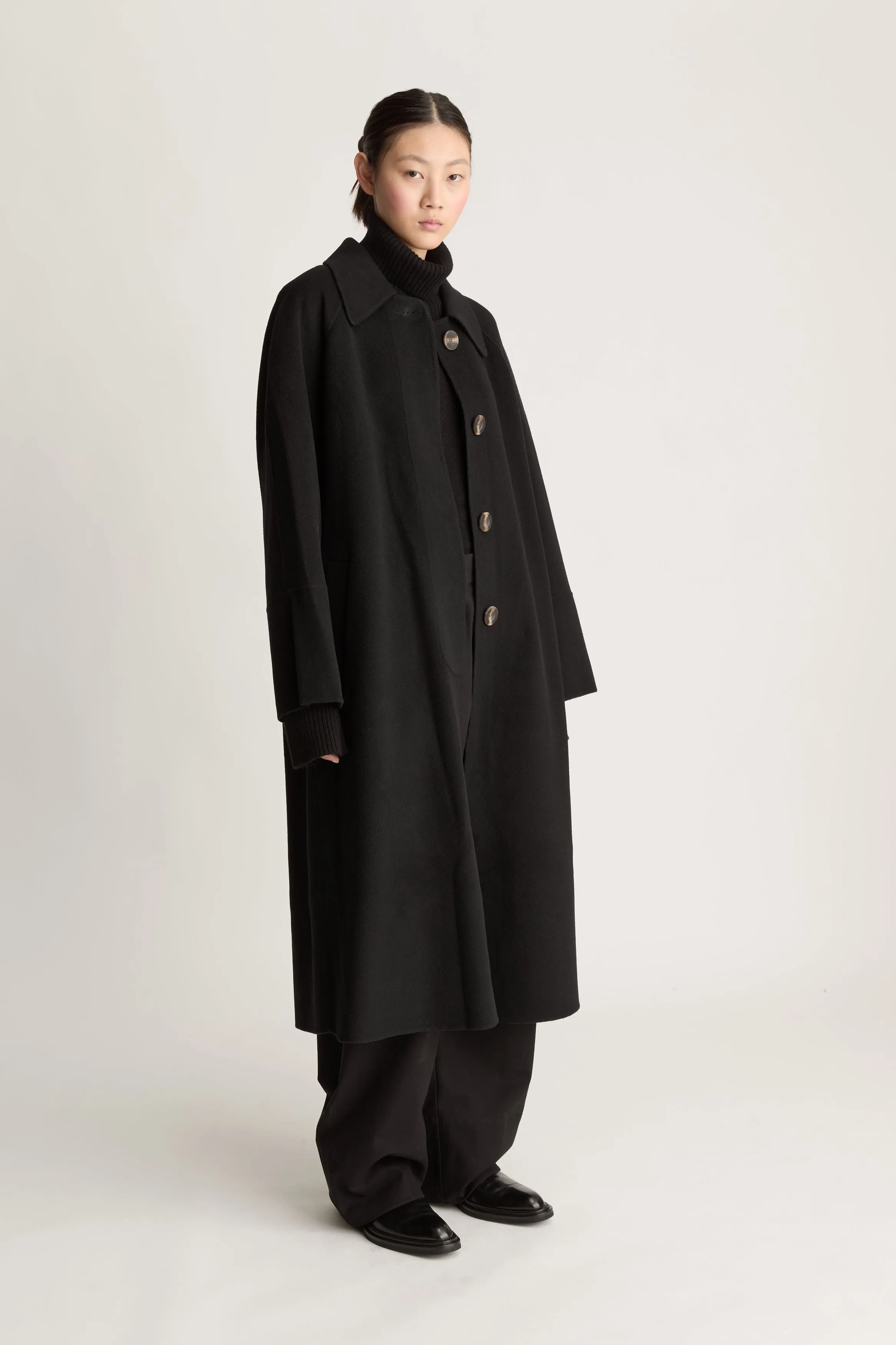 Florentine Cashmere Car Coat sold by Lee Mathews product image thumbnail 3