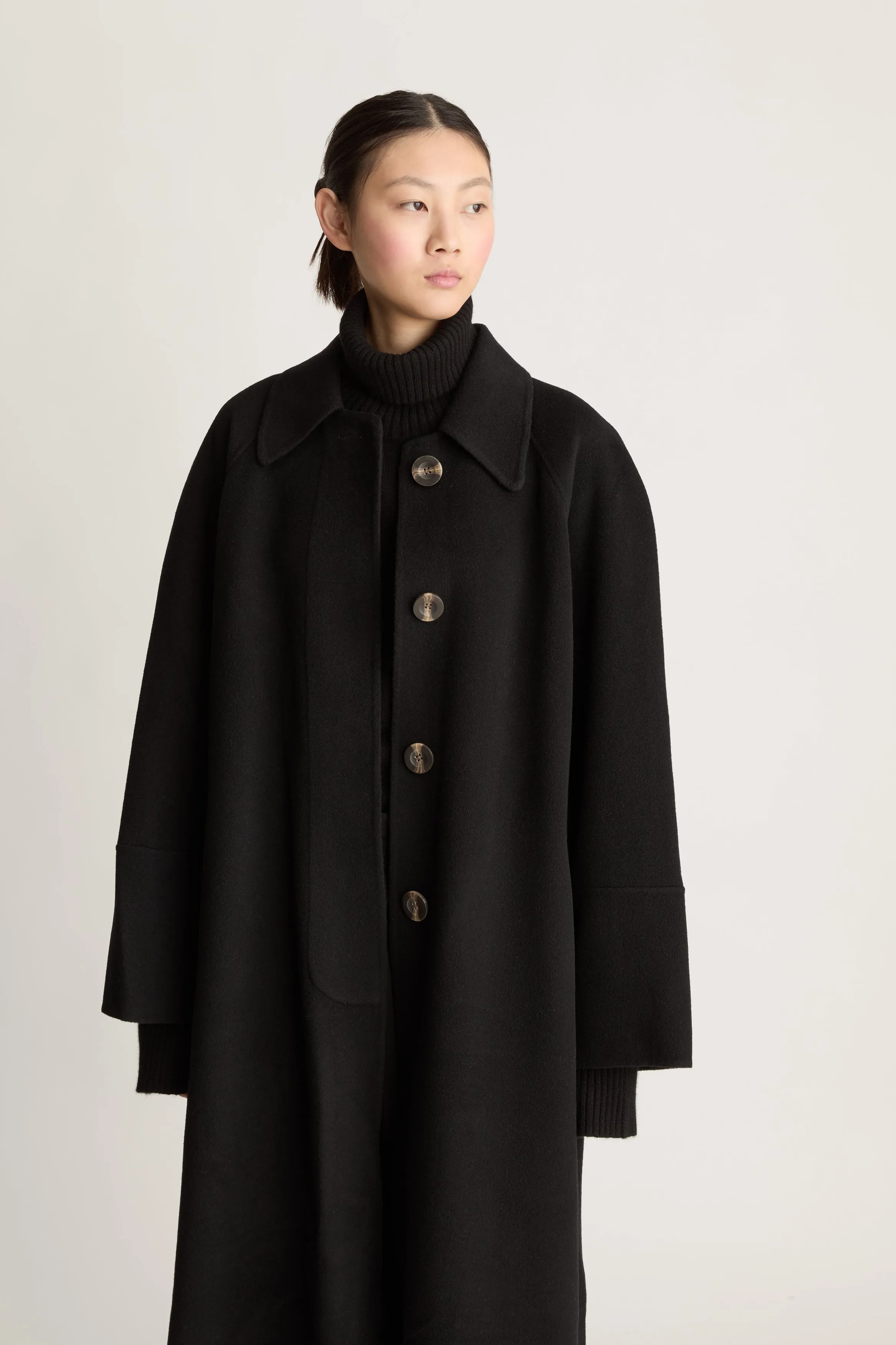 Florentine Cashmere Car Coat sold by Lee Mathews product image thumbnail 2