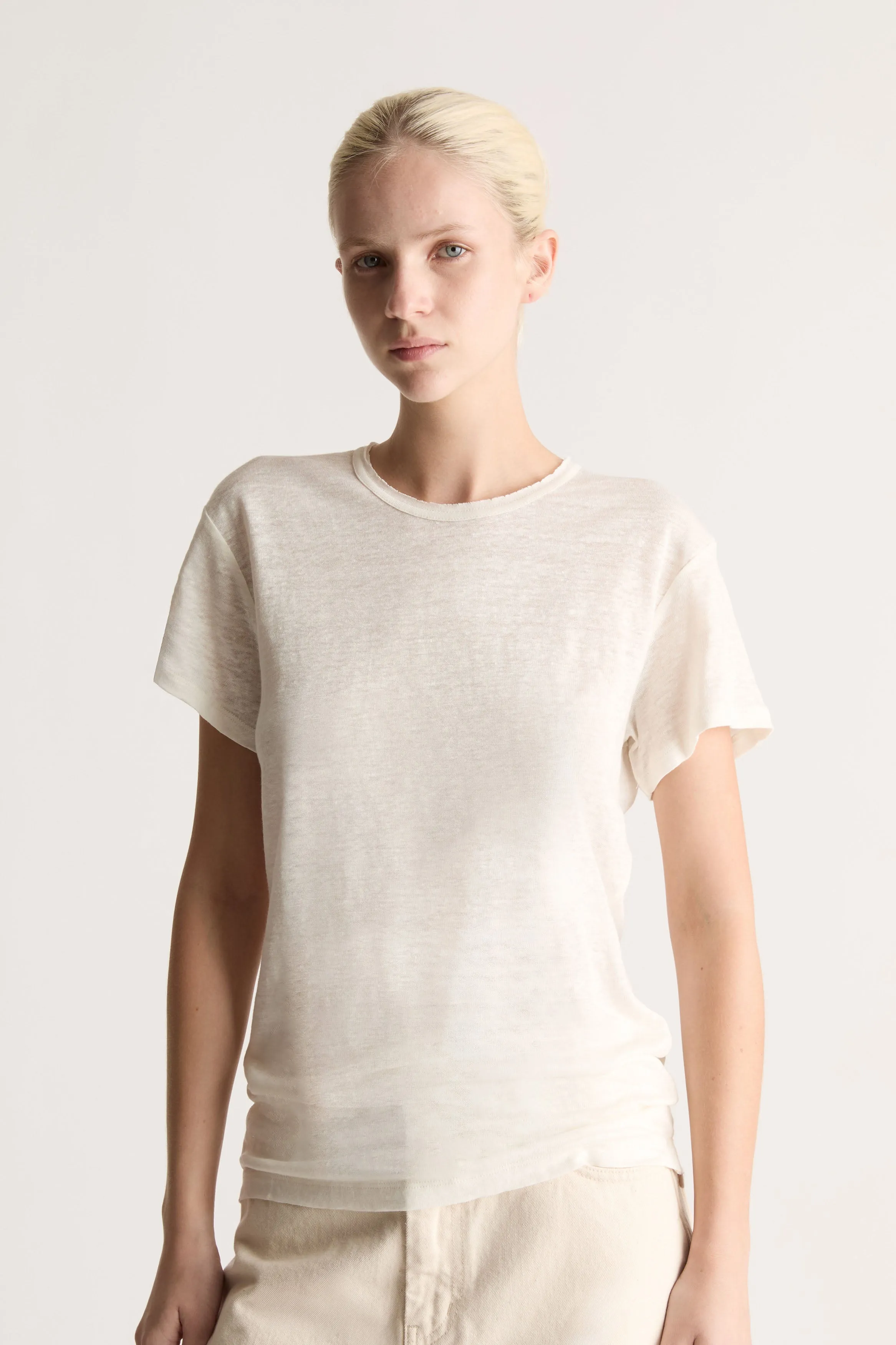 Tilly Linen Jersey Tee sold by Lee Mathews product image thumbnail 2