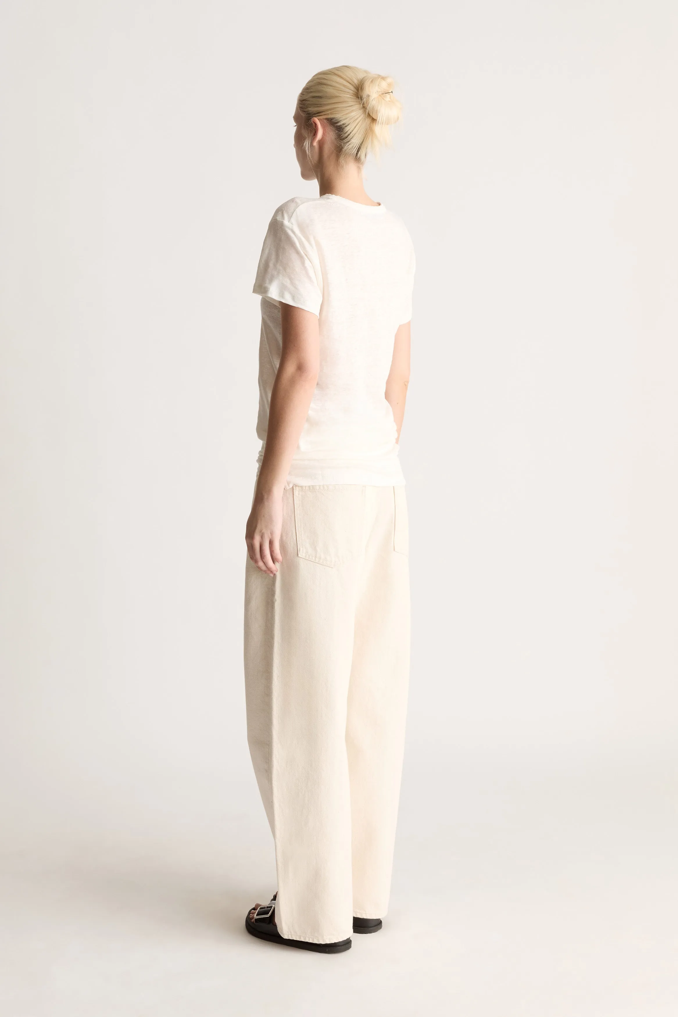 Tilly Linen Jersey Tee sold by Lee Mathews product image thumbnail 4