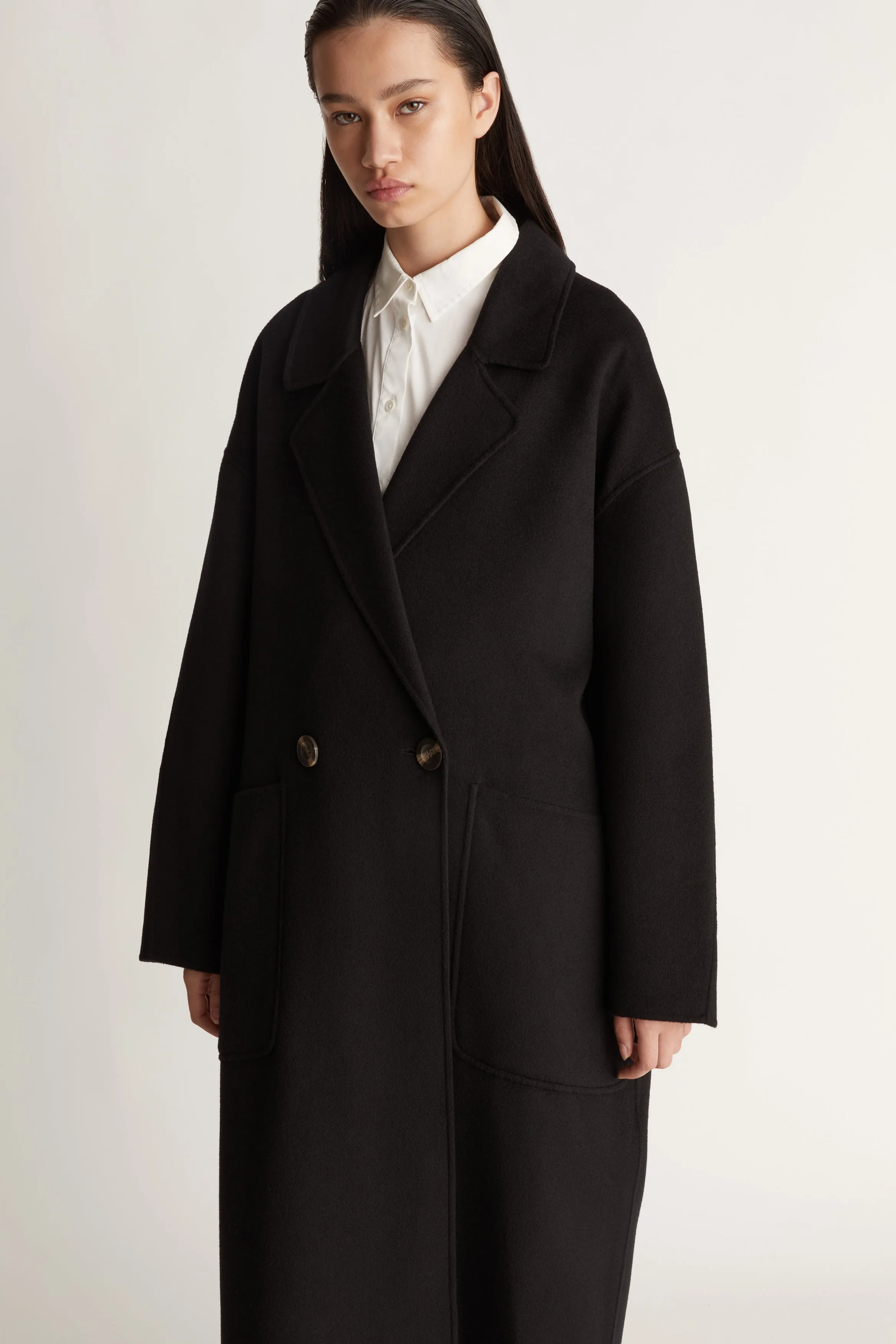 Florentine Cashmere Cocoon Coat sold by Lee Mathews product image thumbnail 2