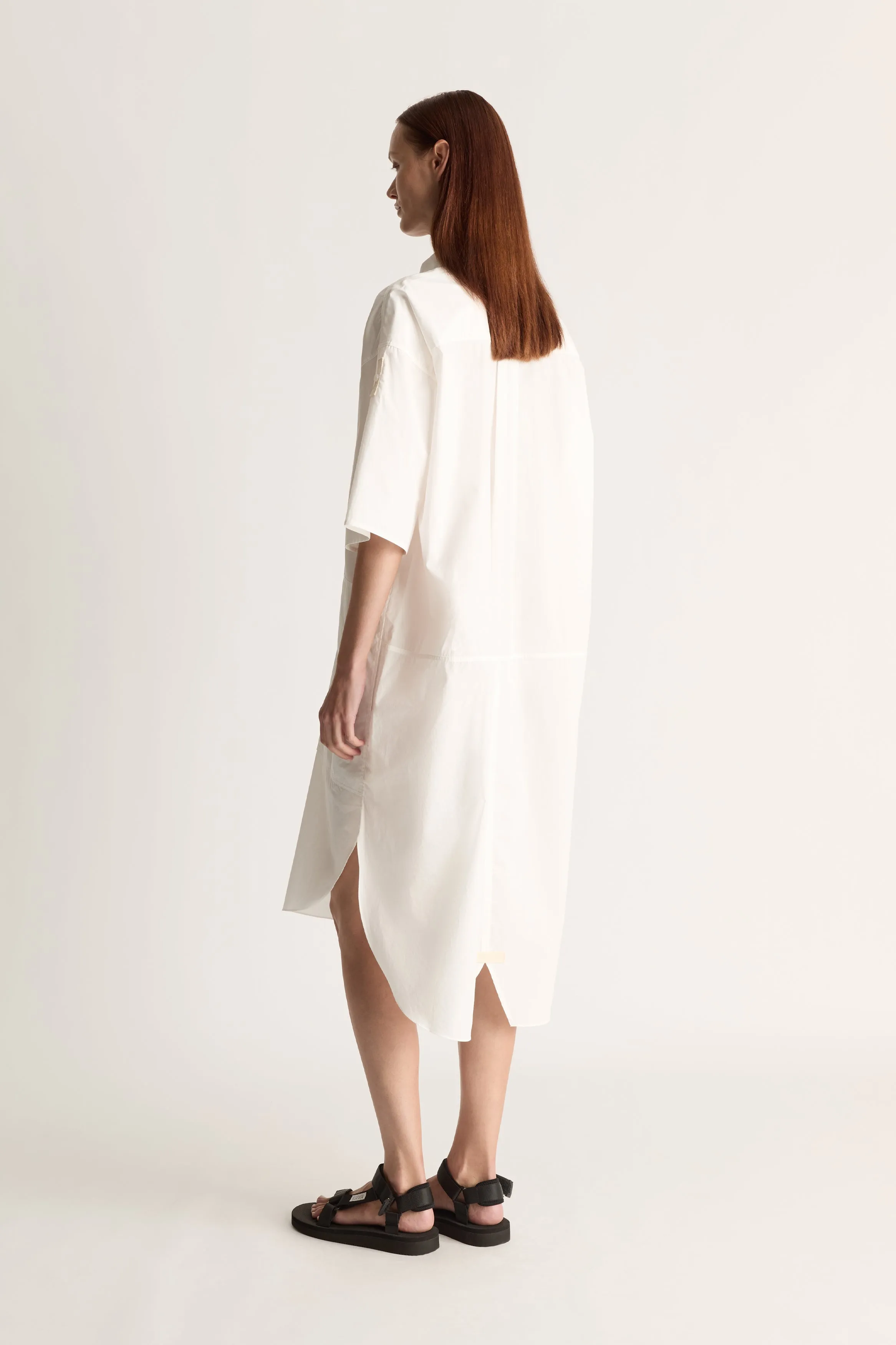 LM Poplin SS Shirt Dress sold by Lee Mathews product image thumbnail 5