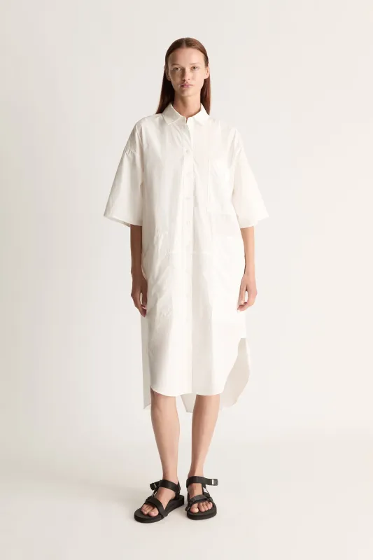 LM Poplin SS Shirt Dress made by Lee Mathews