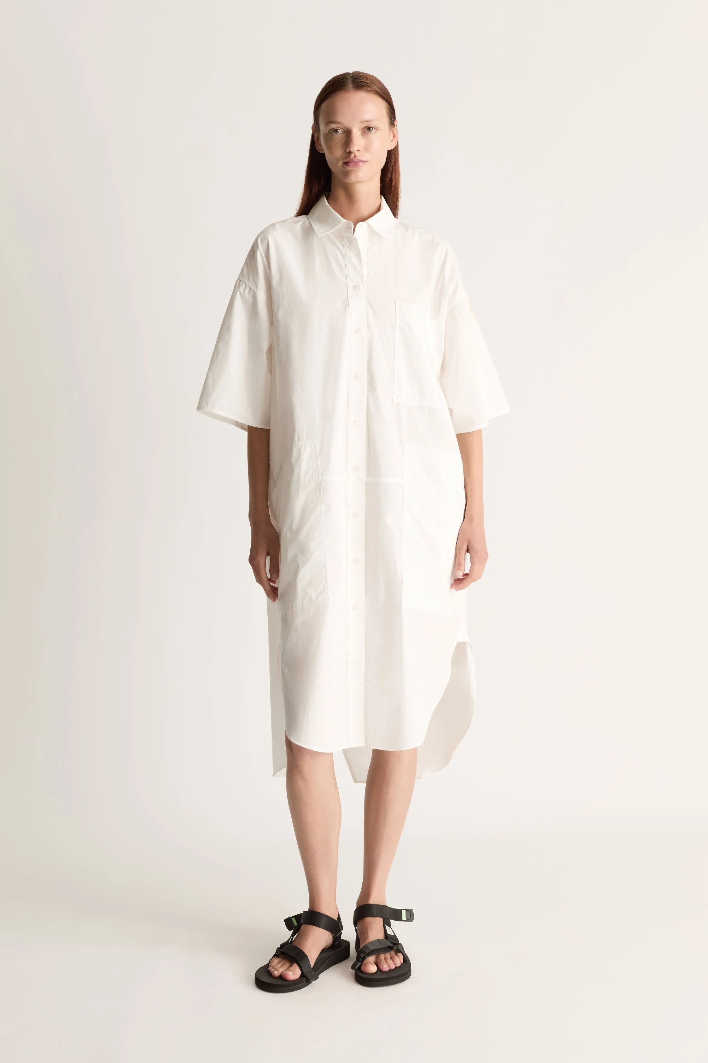 LM Poplin SS Shirt Dress sold by Lee Mathews