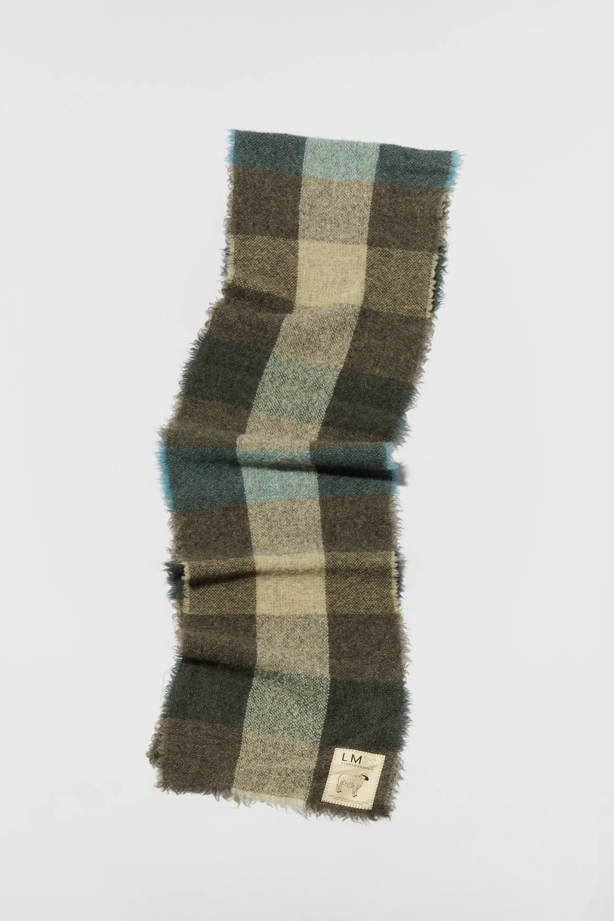 LM X Stansborough Felted Wool Scarf sold by Lee Mathews product image thumbnail 4
