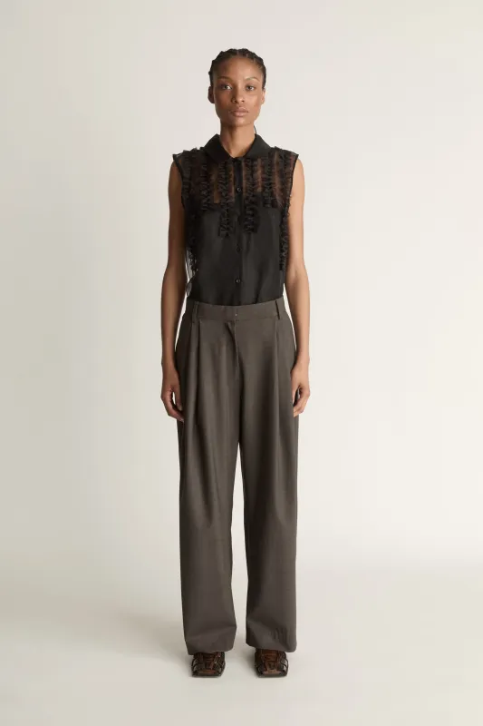Myles Wool Tailored Pant made by Lee Mathews