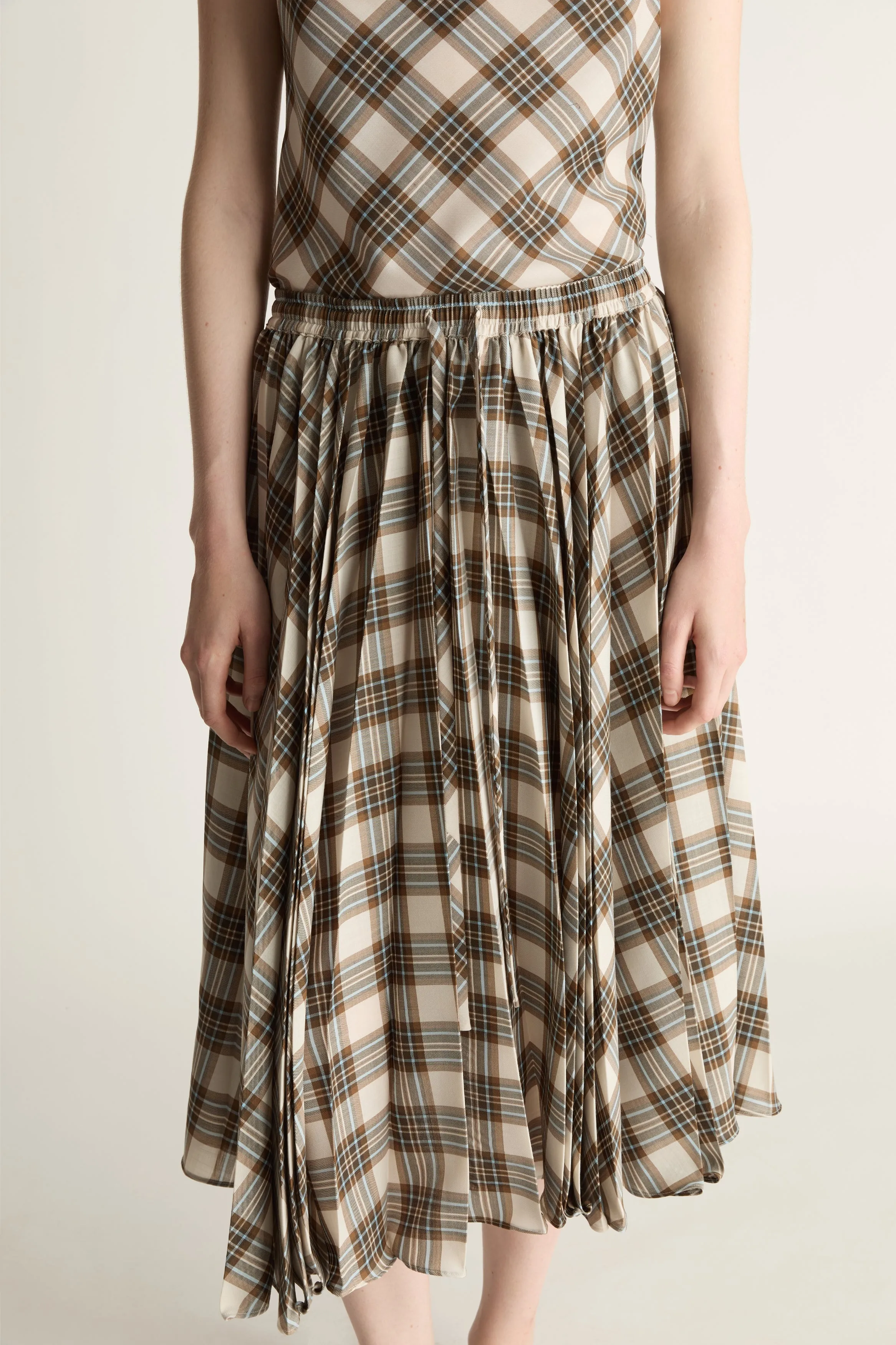 Rowan Pleat Skirt sold by Lee Mathews product image thumbnail 2