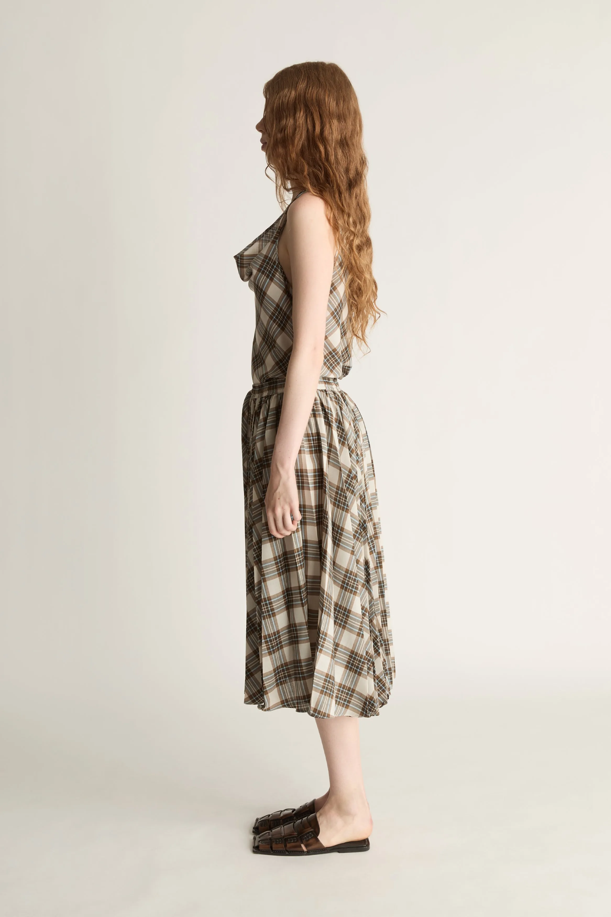 Rowan Pleat Skirt sold by Lee Mathews product image thumbnail 3
