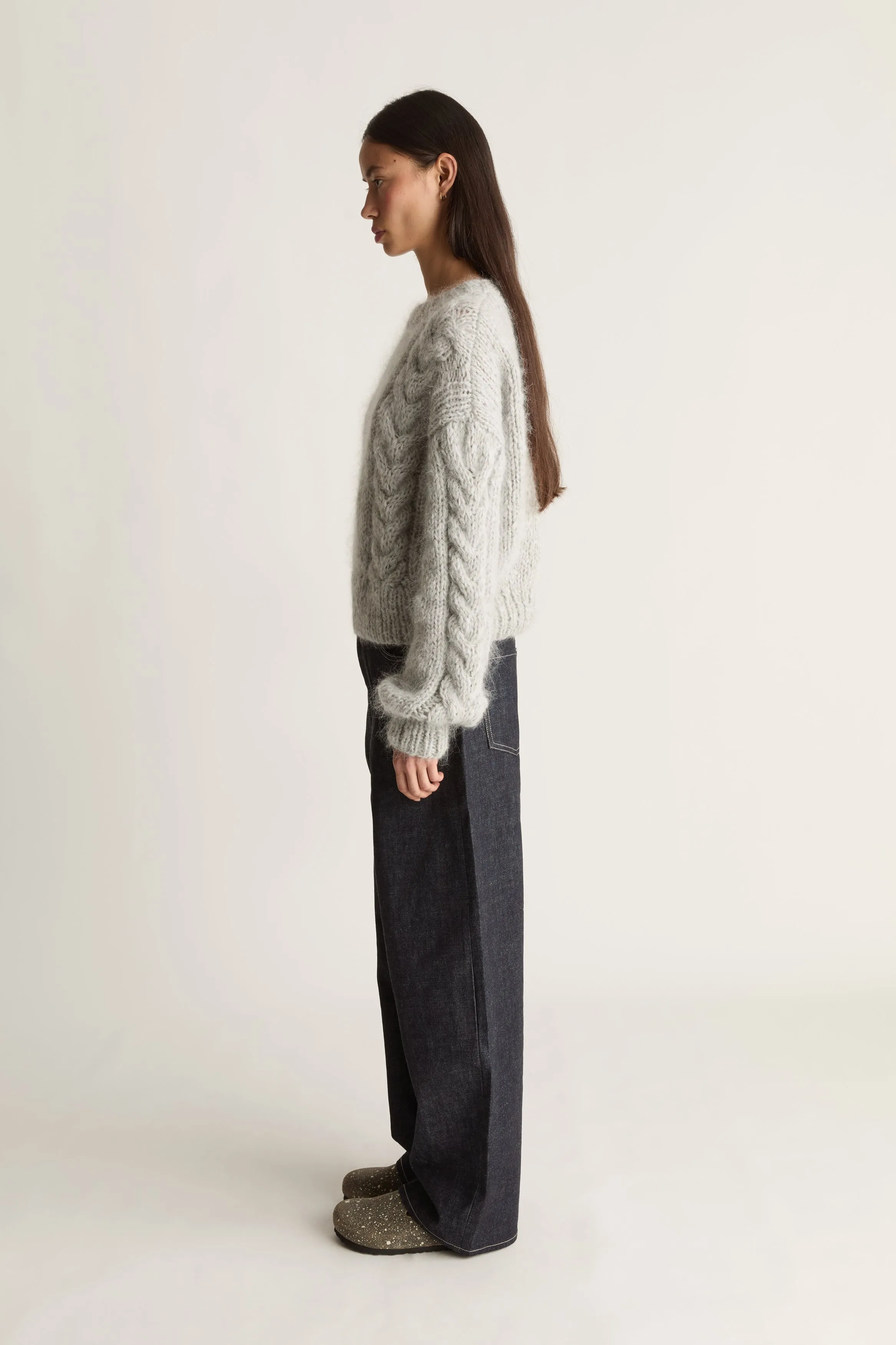 Frisson Hand Knit Crewneck sold by Lee Mathews product image thumbnail 3