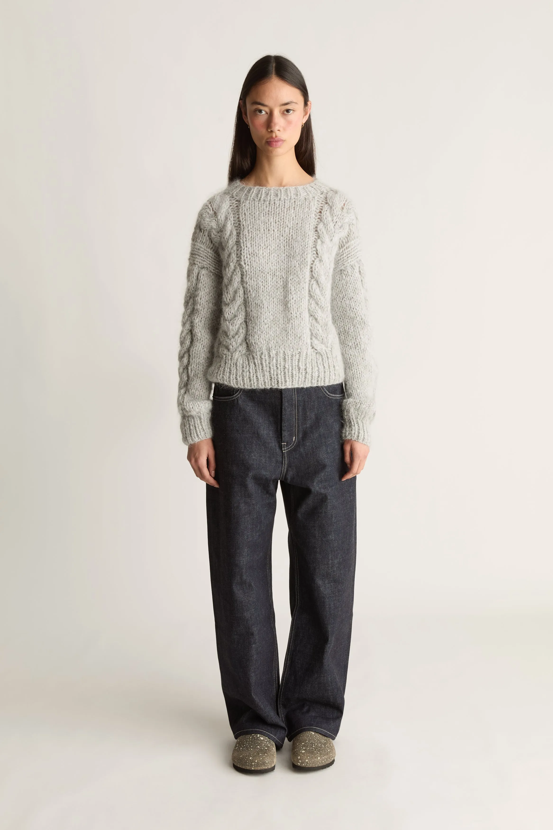 Frisson Hand Knit Crewneck sold by Lee Mathews