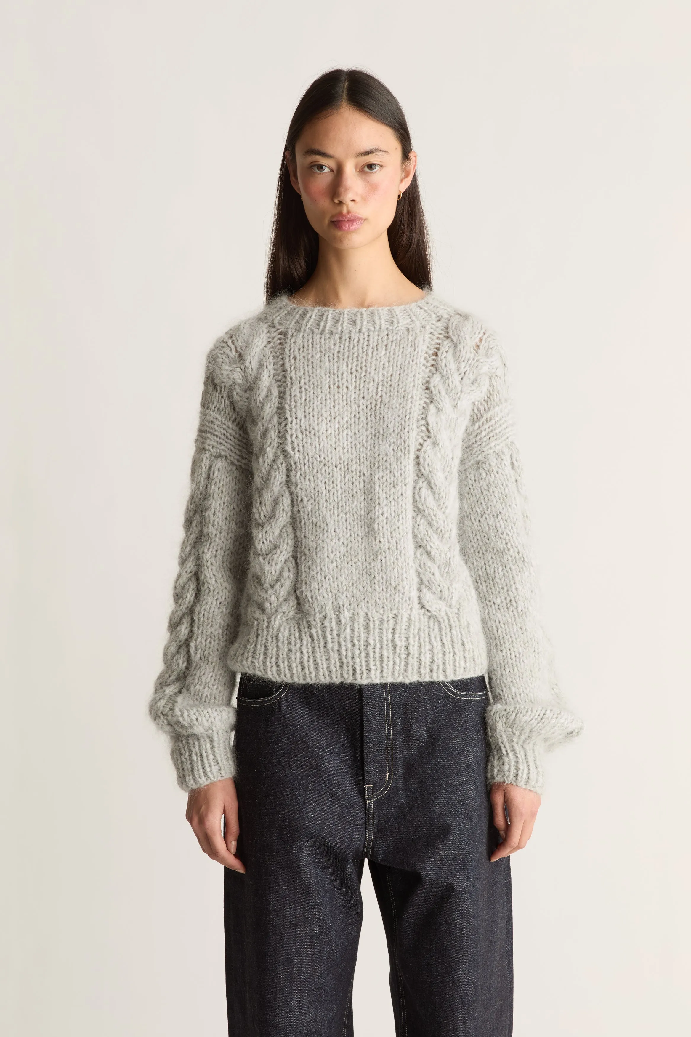 Frisson Hand Knit Crewneck sold by Lee Mathews product image thumbnail 2