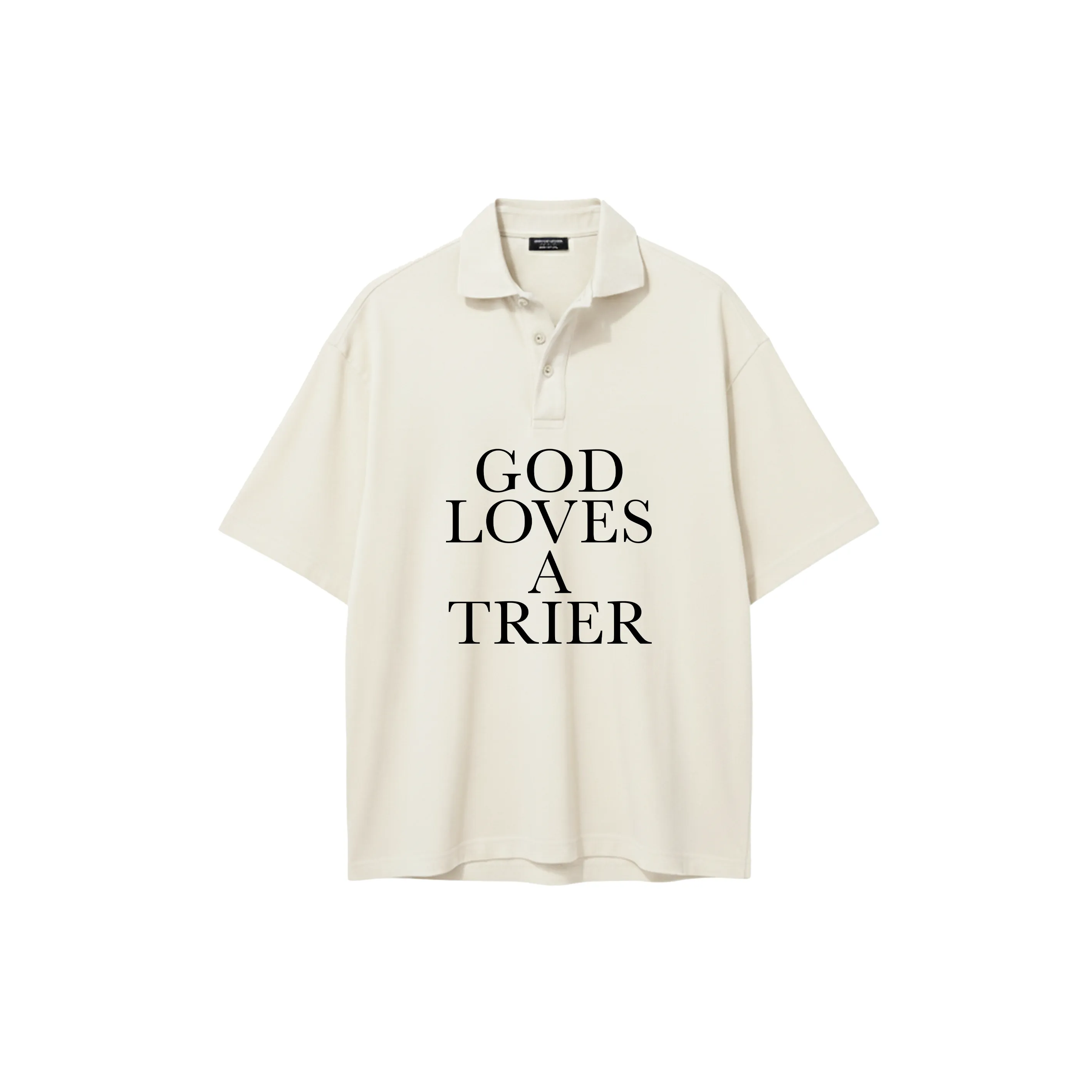 GOD LOVES A TRIER POLO sold by Cowboys of Habit