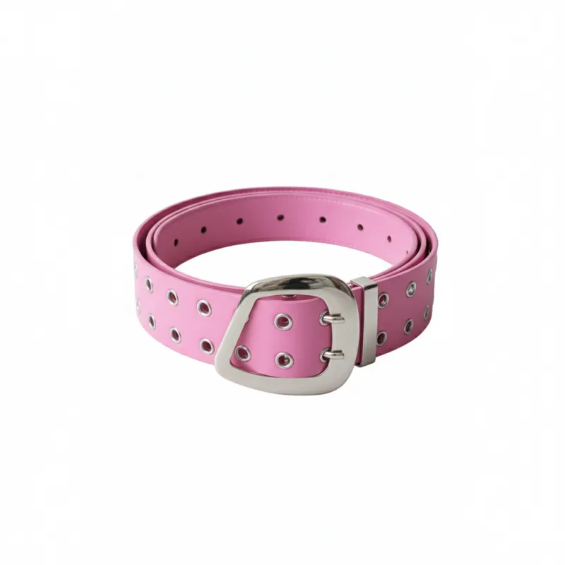 CENA LEATHER BELT - PINK made by Cowboys of Habit