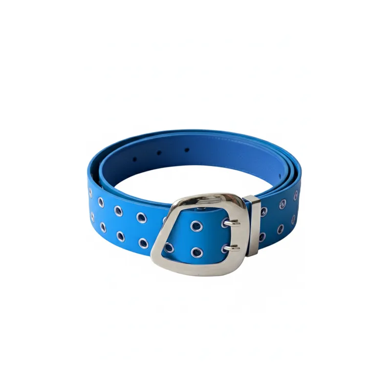 CENA LEATHER BELT - BLUE made by Cowboys of Habit