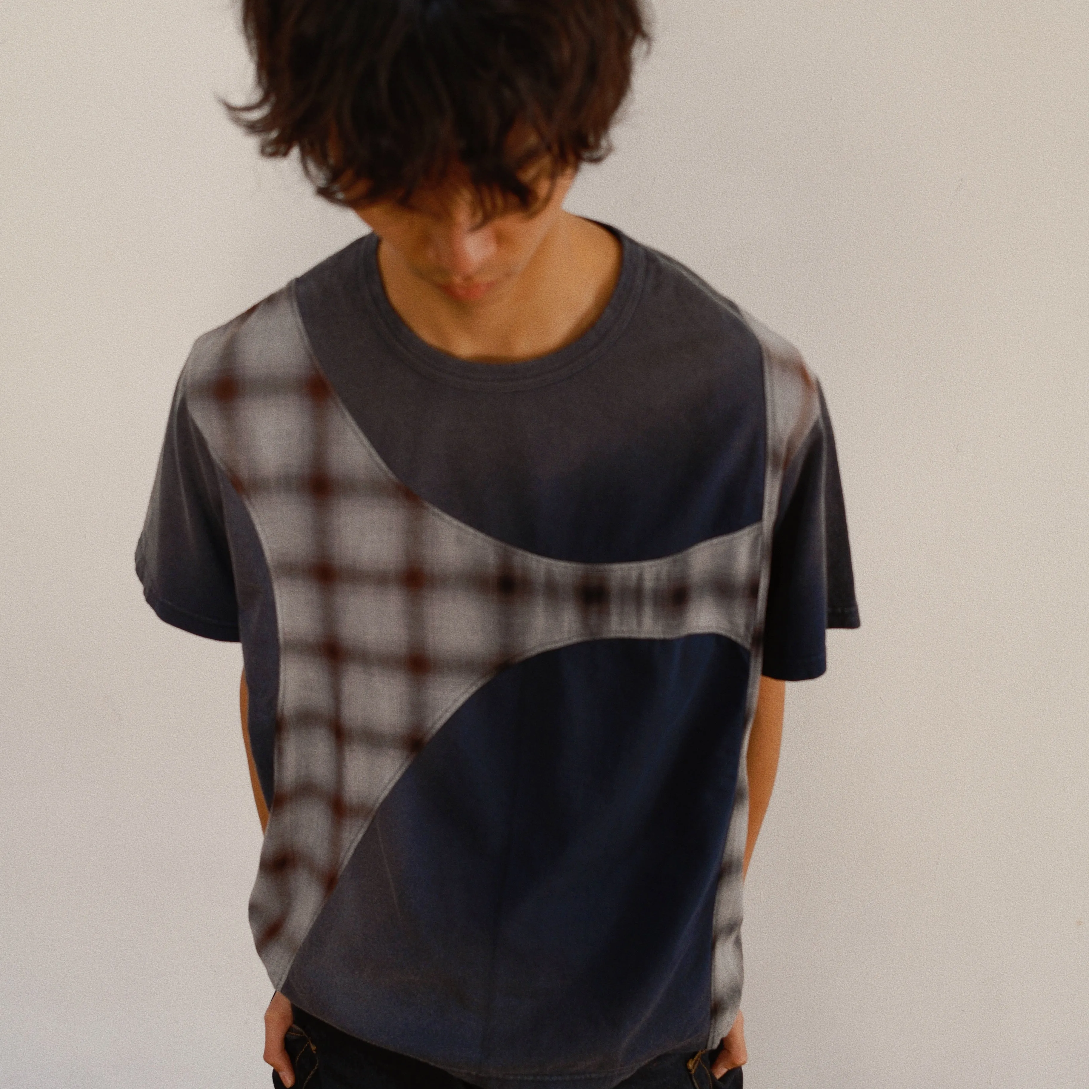 Pachworked Faded T Shirt Black sold by EYE/KHOKI product image thumbnail 3
