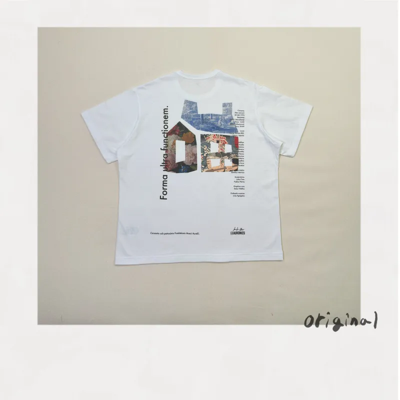 The House T Shirt white made by EYE/KHOKI