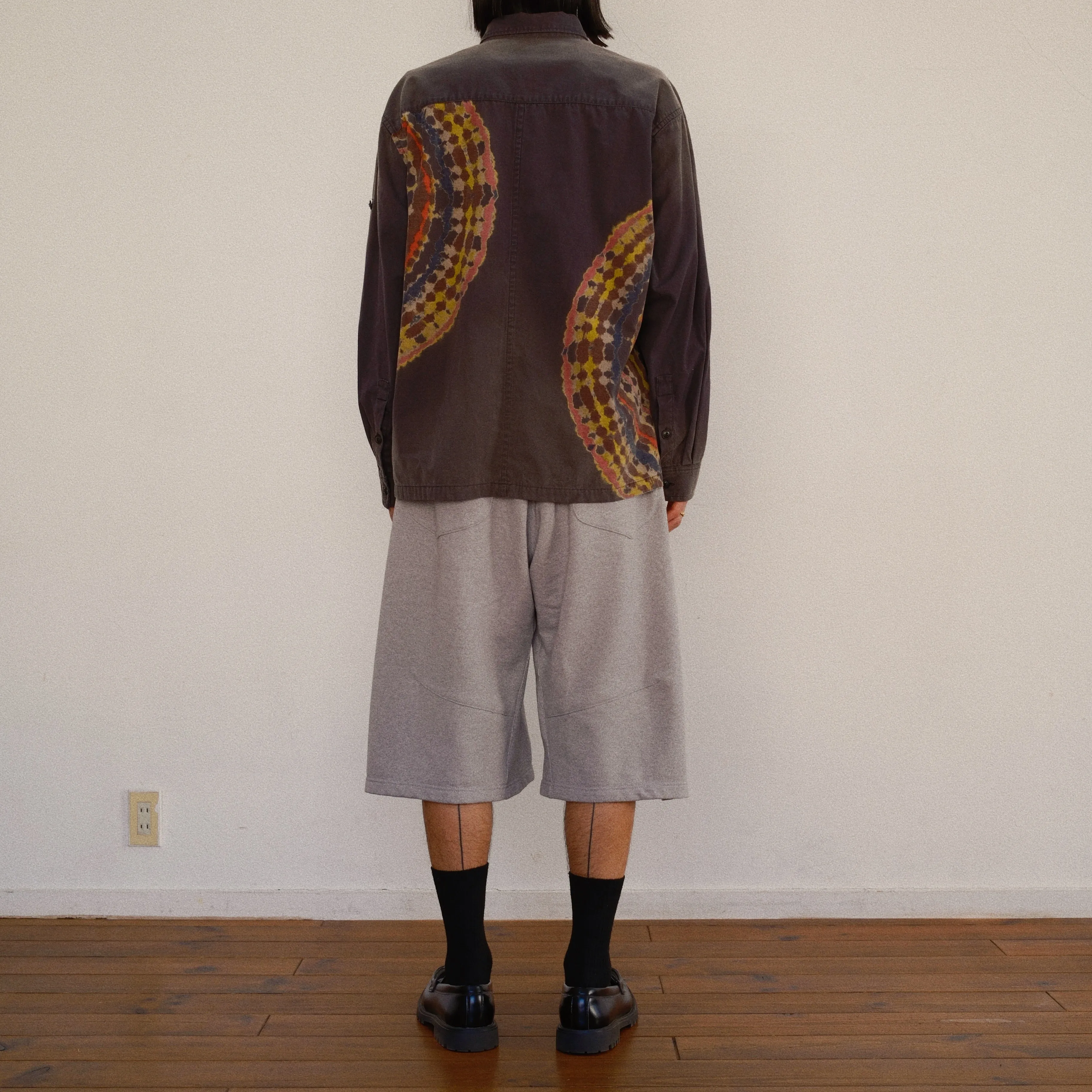 Tie-Dye Military Shirt Black sold by EYE/KHOKI product image thumbnail 5