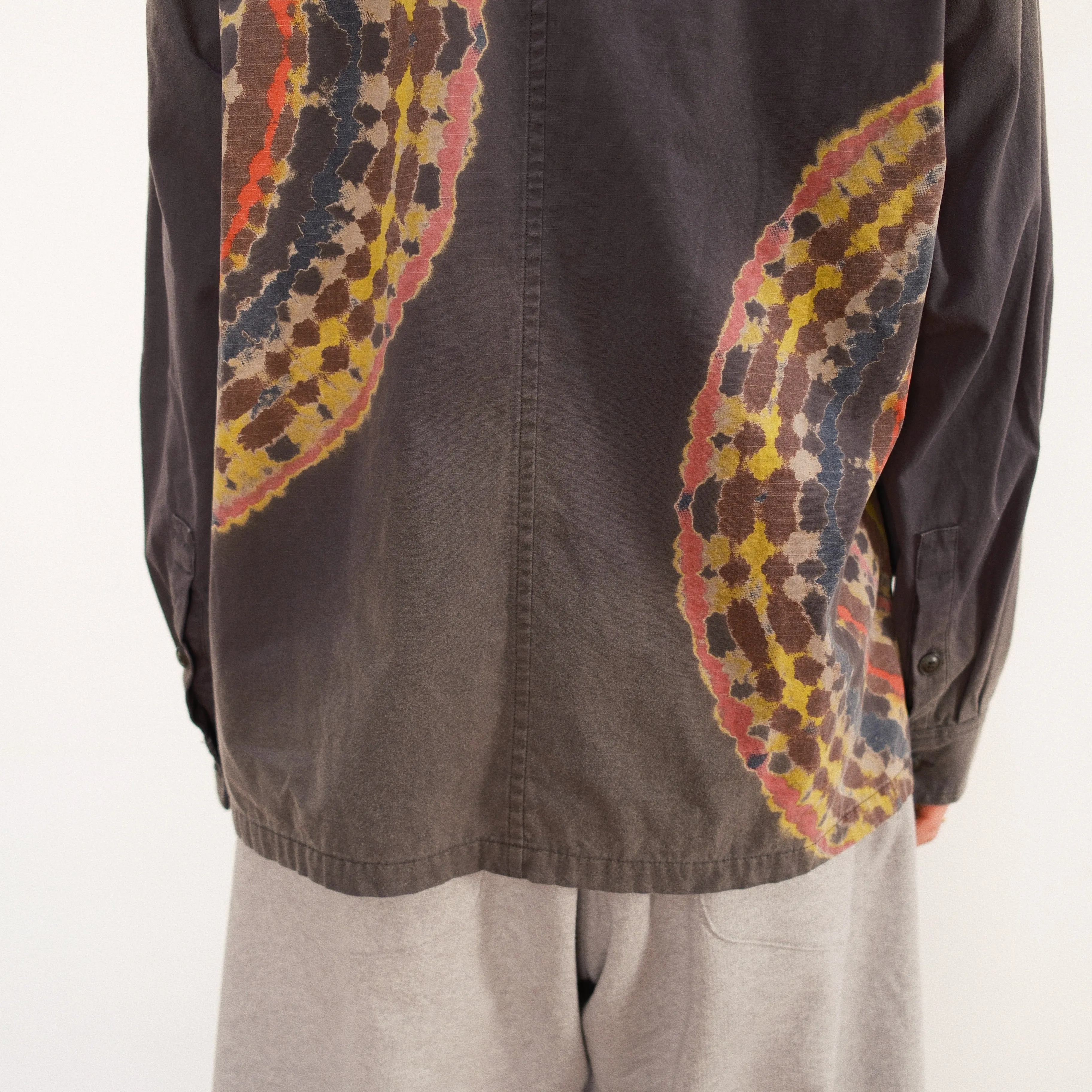 Tie-Dye Military Shirt Black sold by EYE/KHOKI product image thumbnail 2