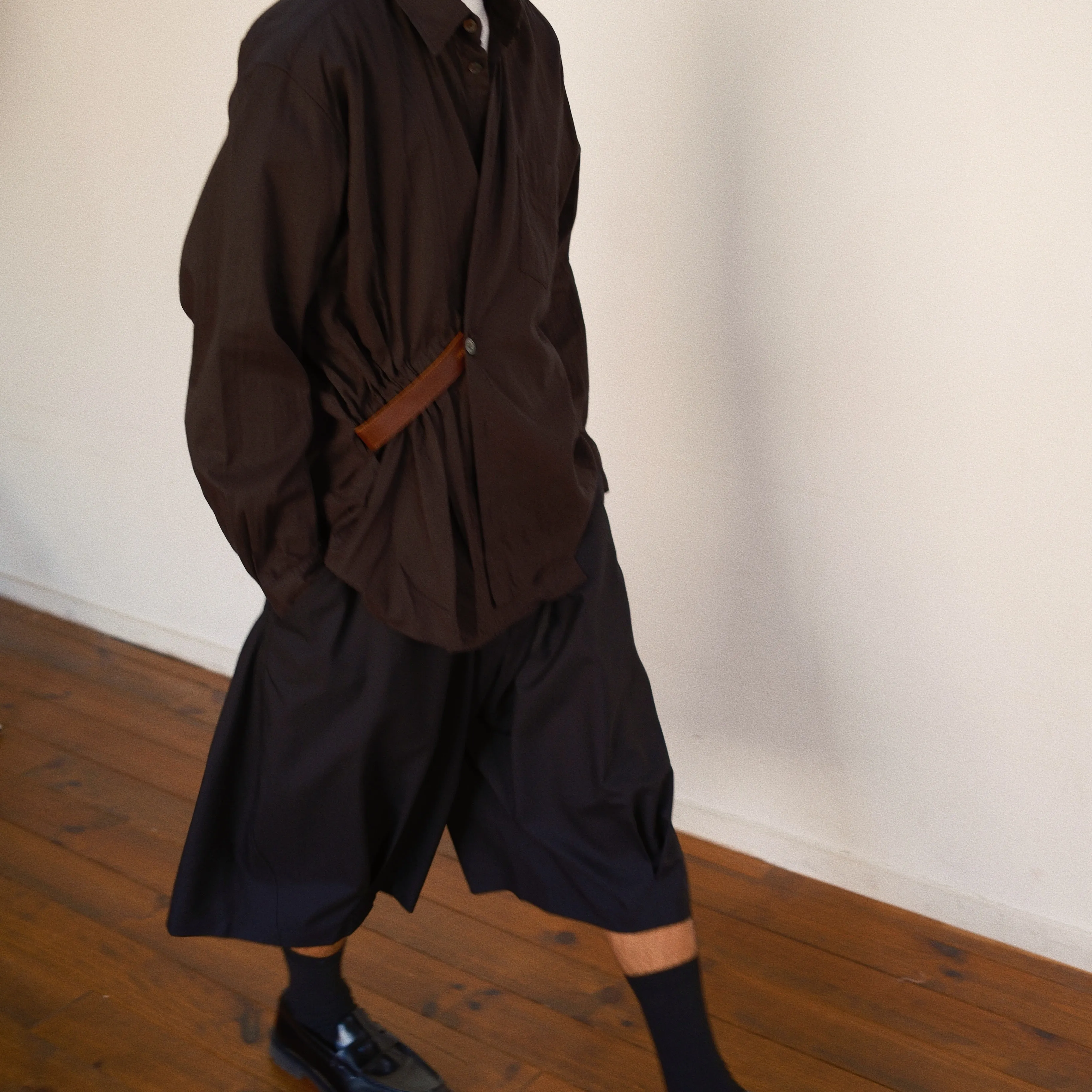 Asymmetric Shirt Balck sold by EYE/KHOKI product image thumbnail 3