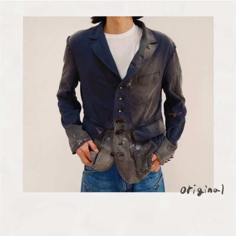 Faded Memory Jacket  Black made by EYE/KHOKI