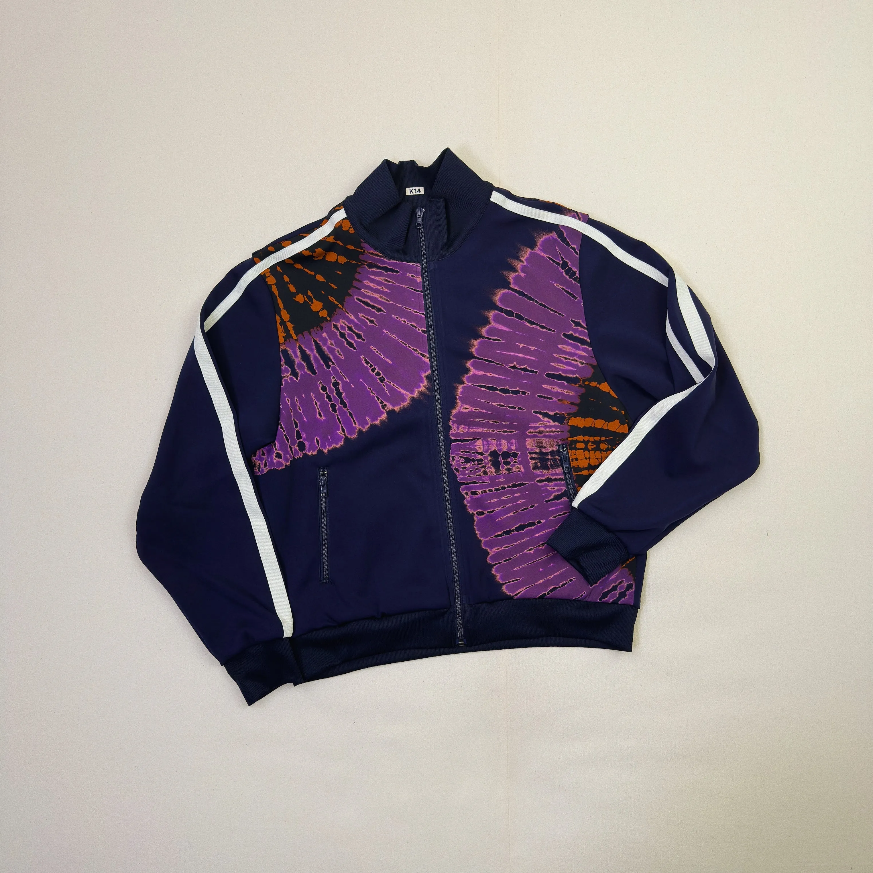 Tie-Dye Track Jacket Navy sold by EYE/KHOKI product image thumbnail 2