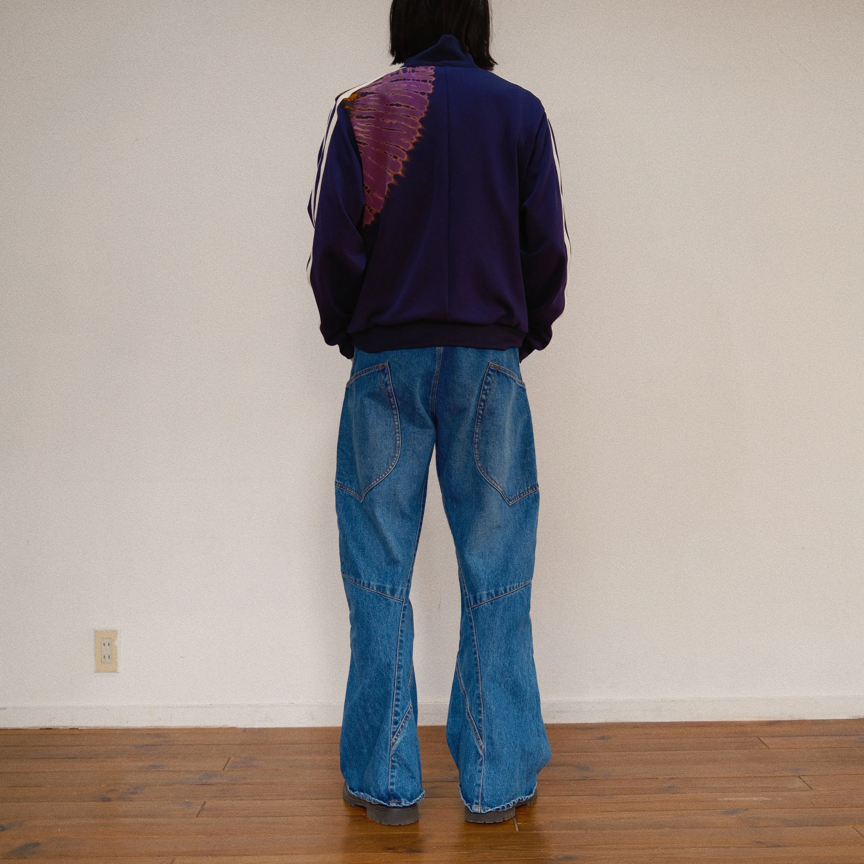 Tie-Dye Track Jacket Navy sold by EYE/KHOKI product image thumbnail 5