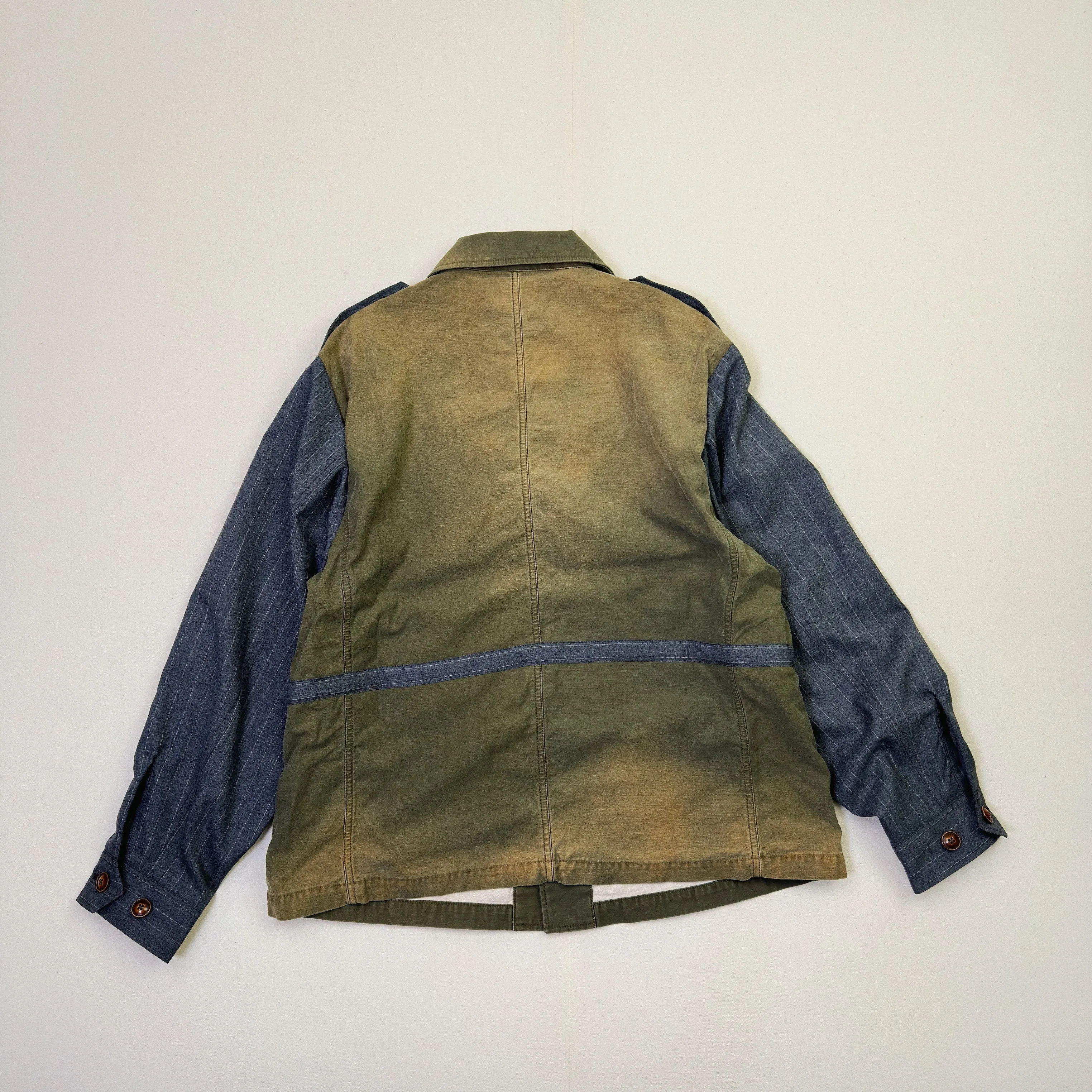 Combination Military Jacket Khaki sold by EYE/KHOKI product image thumbnail 3