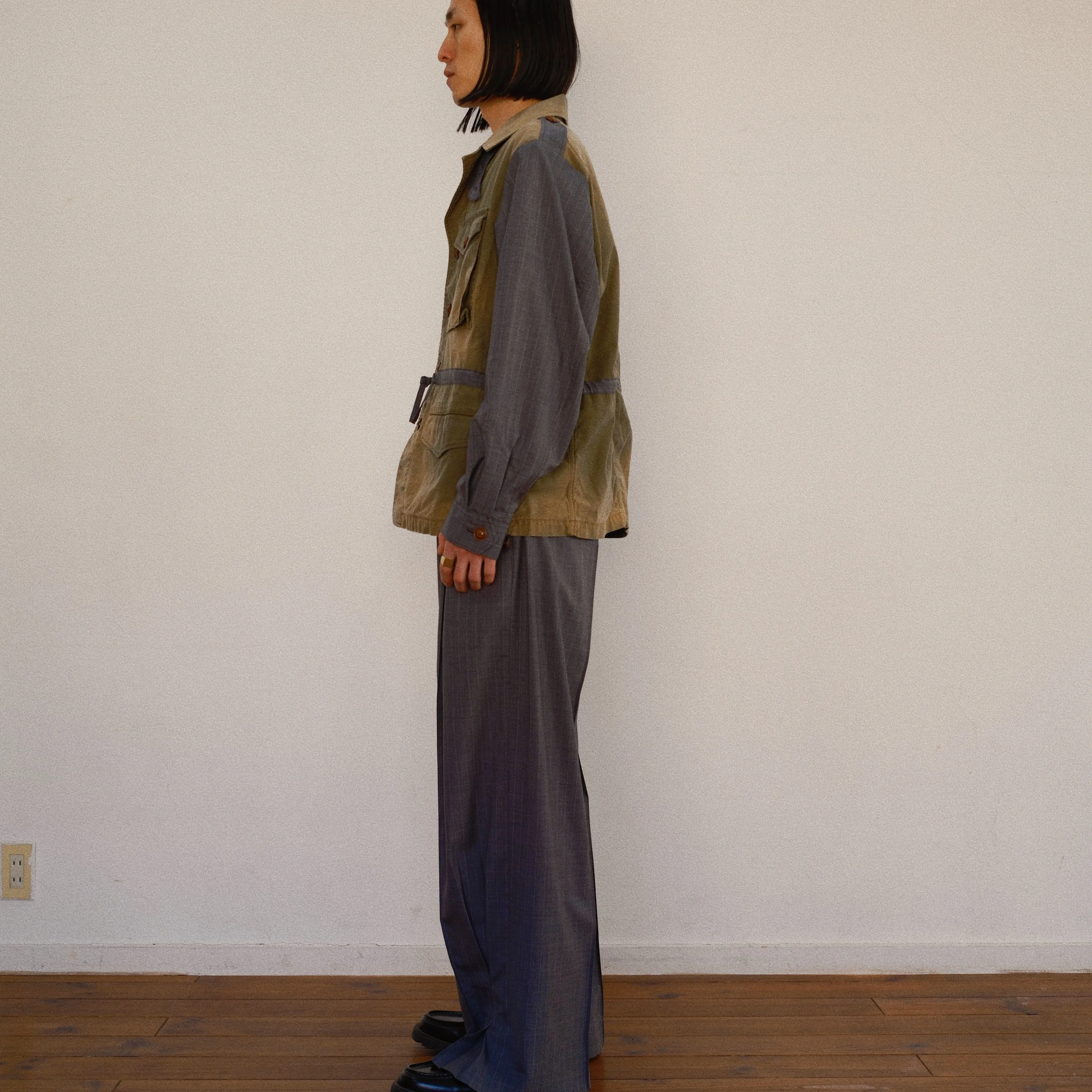 Combination Military Jacket Khaki sold by EYE/KHOKI product image thumbnail 5