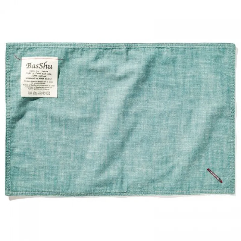 Place Mat / Chambray GREEN made by BasShu
