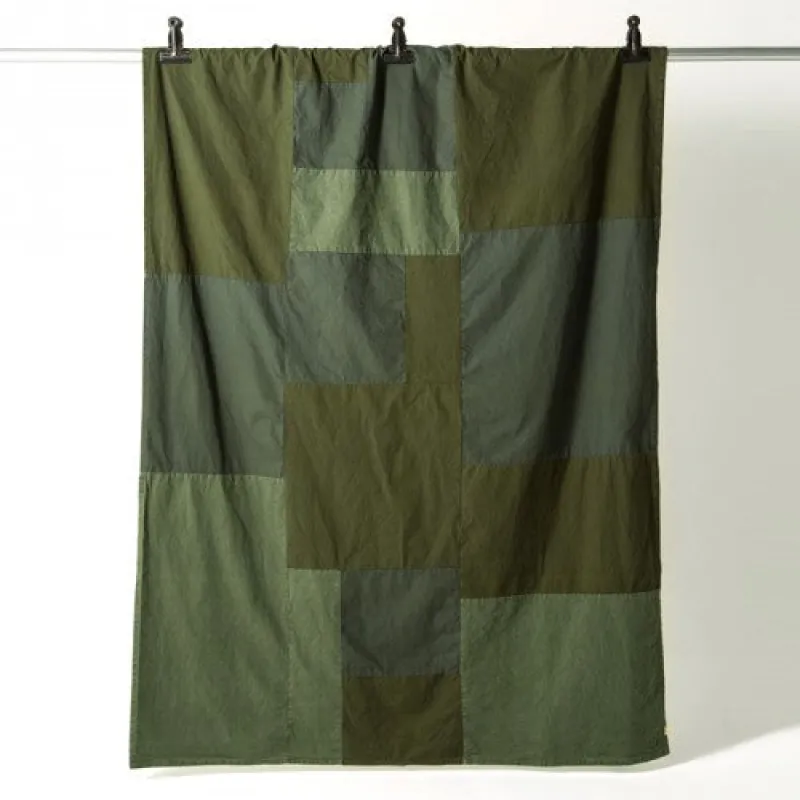 Patchwork Multi Cloth / KHAKI made by BasShu