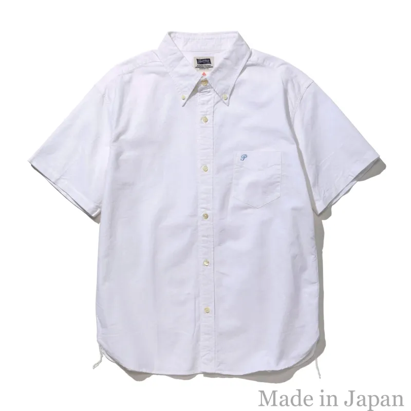 Fellowes PHERROW'S short-sleeved button-down shirt Oxford S/S BUTTON-DOWN SHIRTS PBDS1 made by Pherrow's