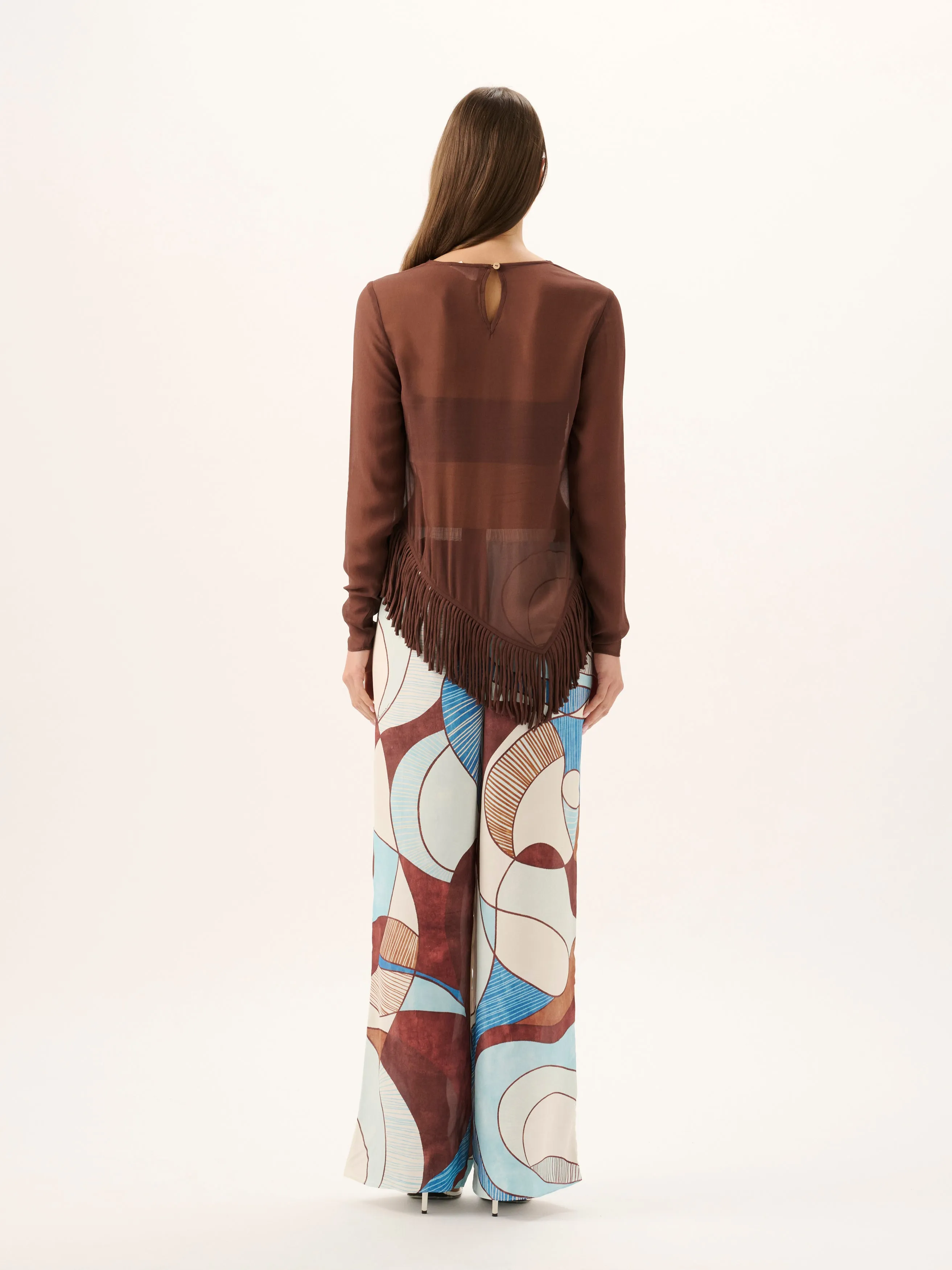 Barca Fringe Top sold by ROAME product image thumbnail 5