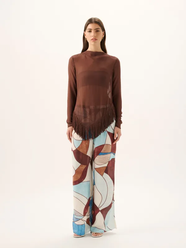 Barca Fringe Top made by ROAME