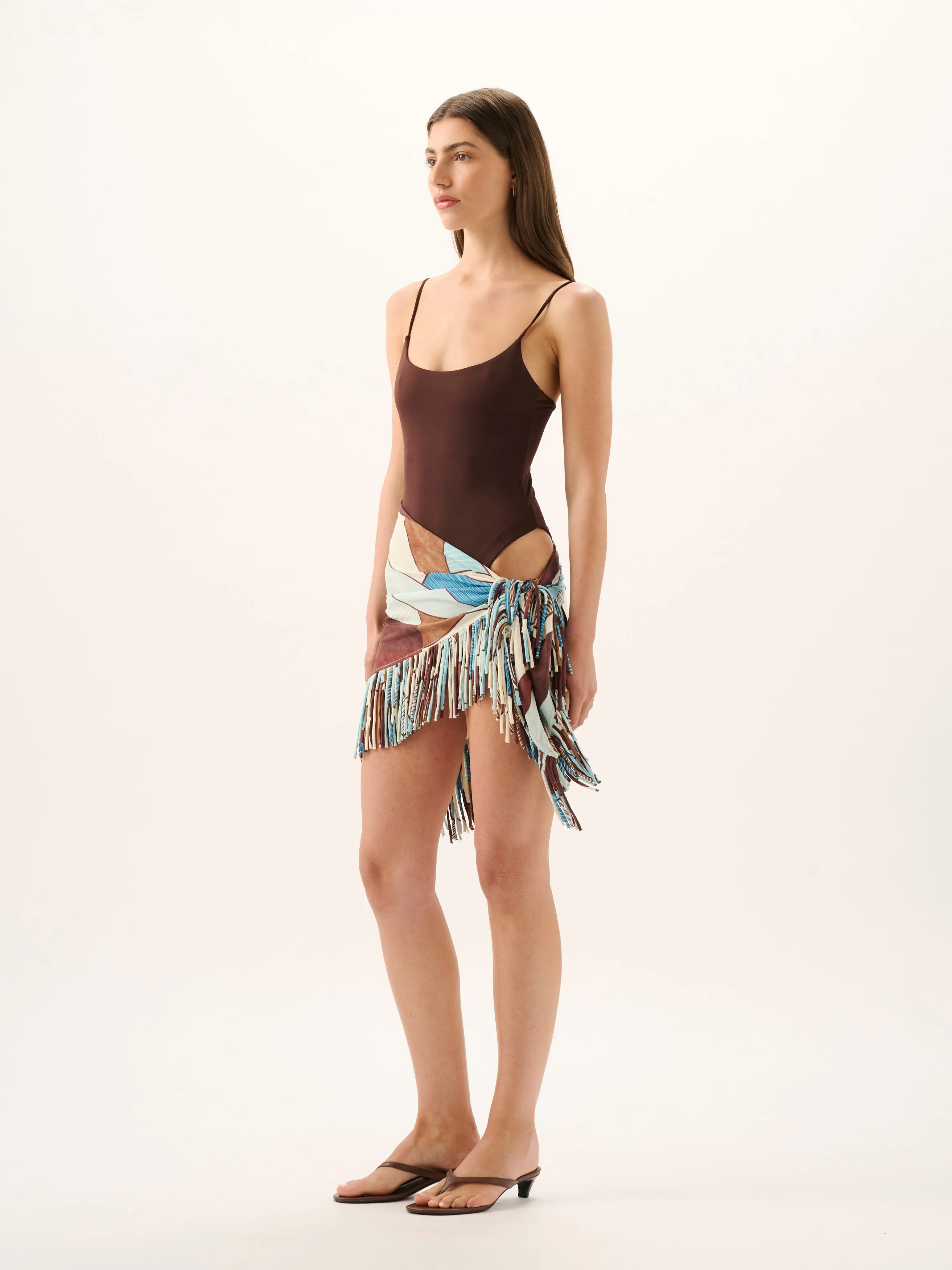 Rara Fringe Scarf sold by ROAME product image thumbnail 3