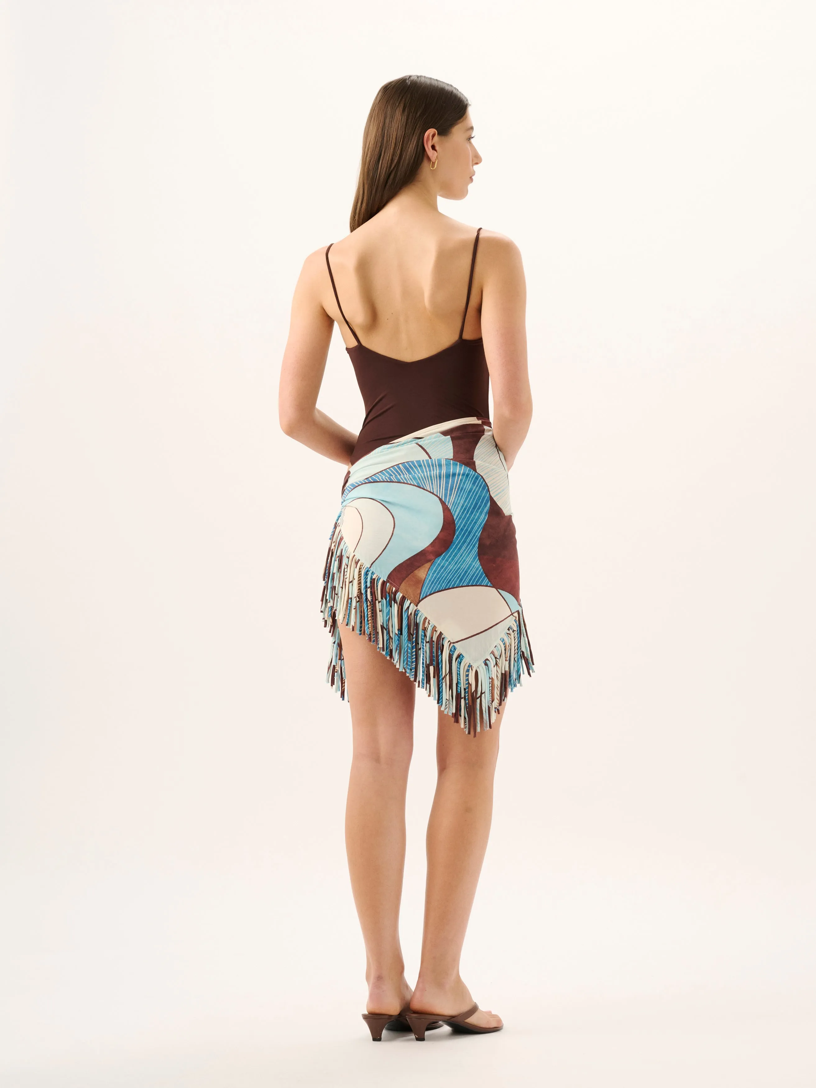 Rara Fringe Scarf sold by ROAME product image thumbnail 5