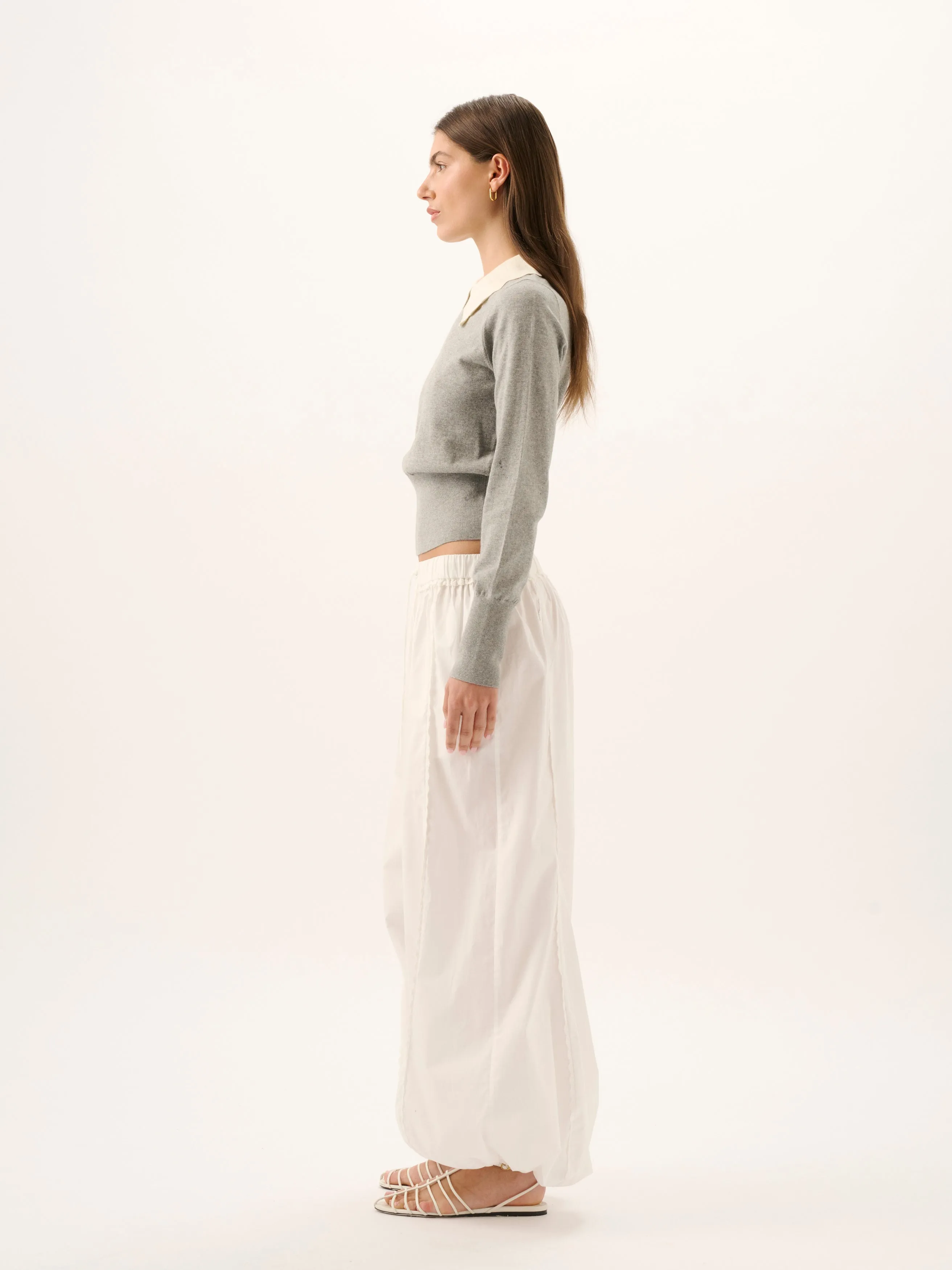 Gracie Knit Top | Grey Marle sold by ROAME product image thumbnail 3