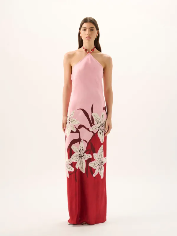 Tallulah Halter Dress | Liliana made by ROAME