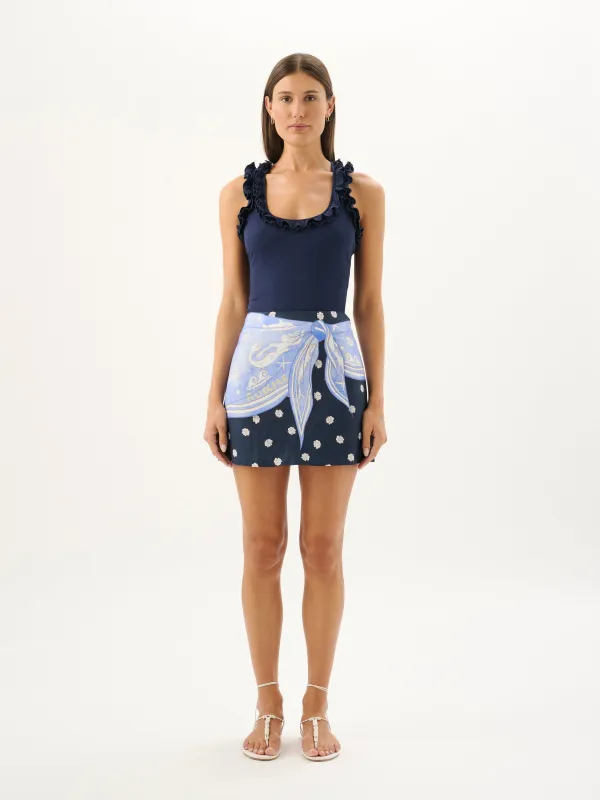 MARCY MINI SKIRT | RIVIERA made by ROAME