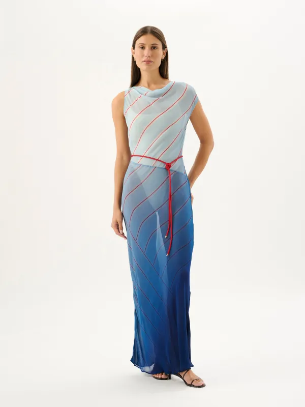 CAPRI DRESS | STRIPES OF THE SEA made by ROAME